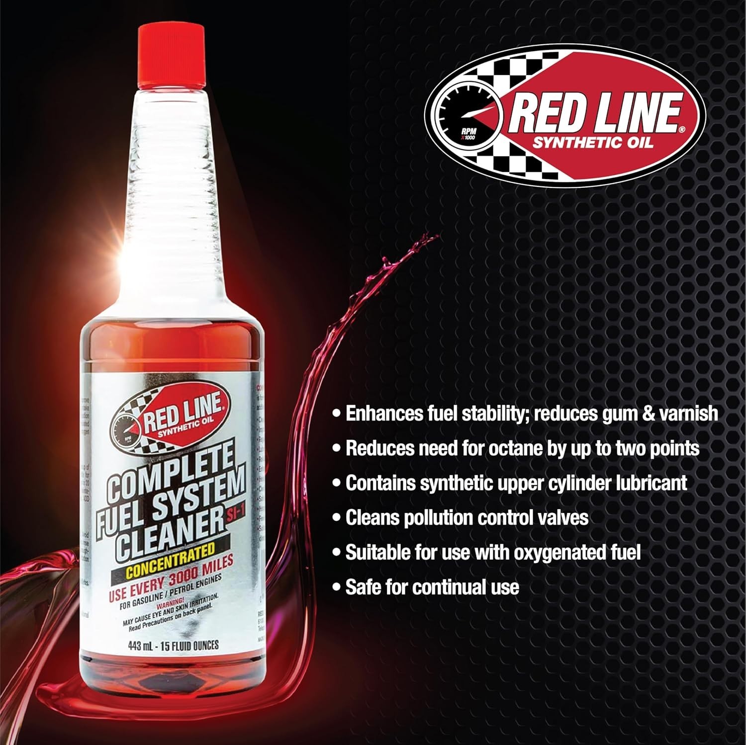 SI-1 15 Oz Fuel System Cleaner - 2 Pack, Engine Preservation & Performance Boost