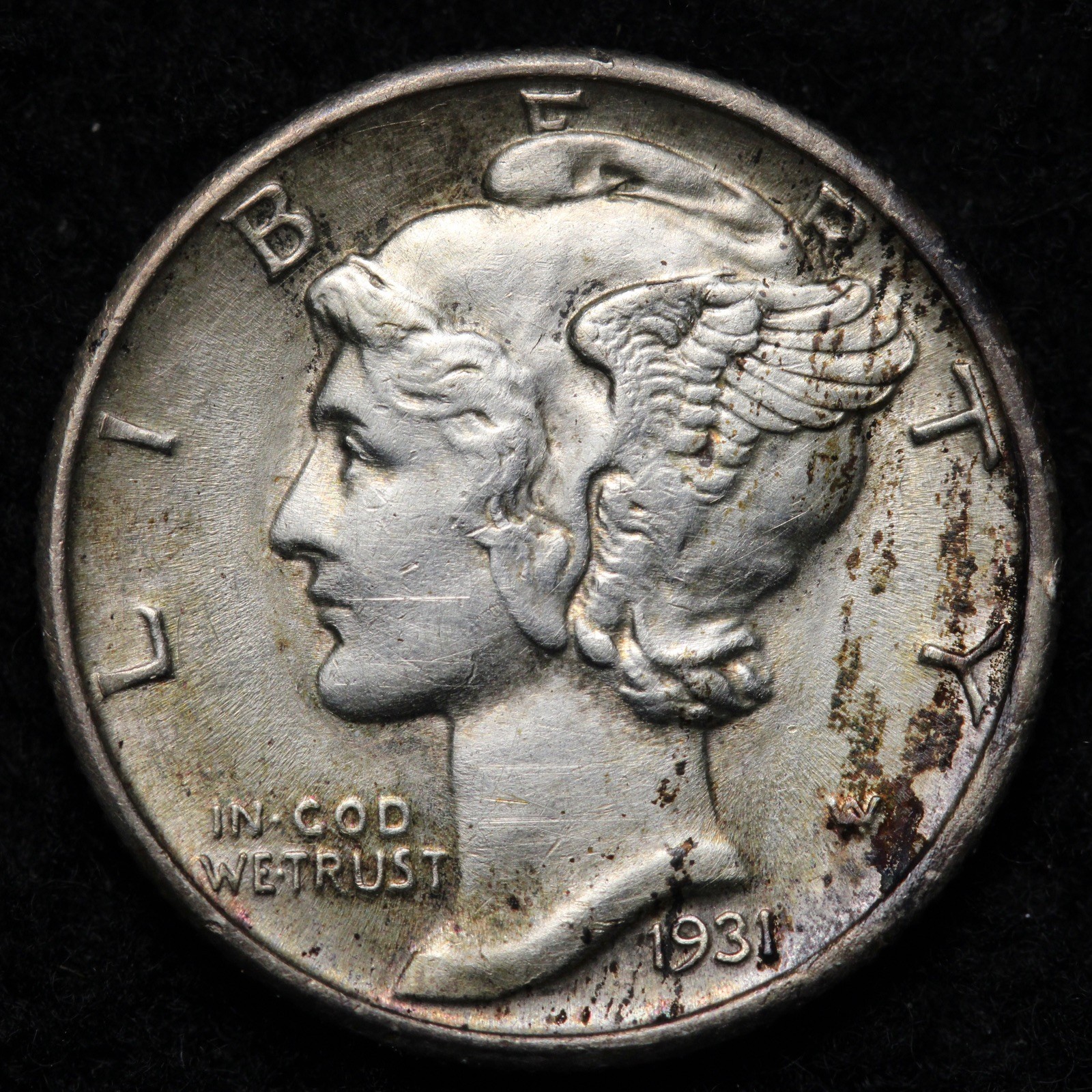 1931-S Mercury Silver Dime UNC *UNCIRCULATED* MS E224 TUSEZ