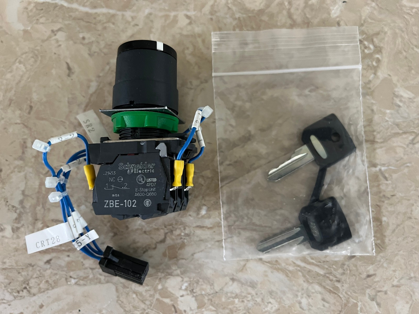 FANUC 2 POS Mode Switch A05B-2601-K201  *NEW*