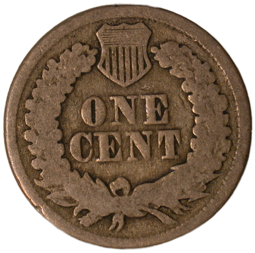 1863 Indian Head Cent