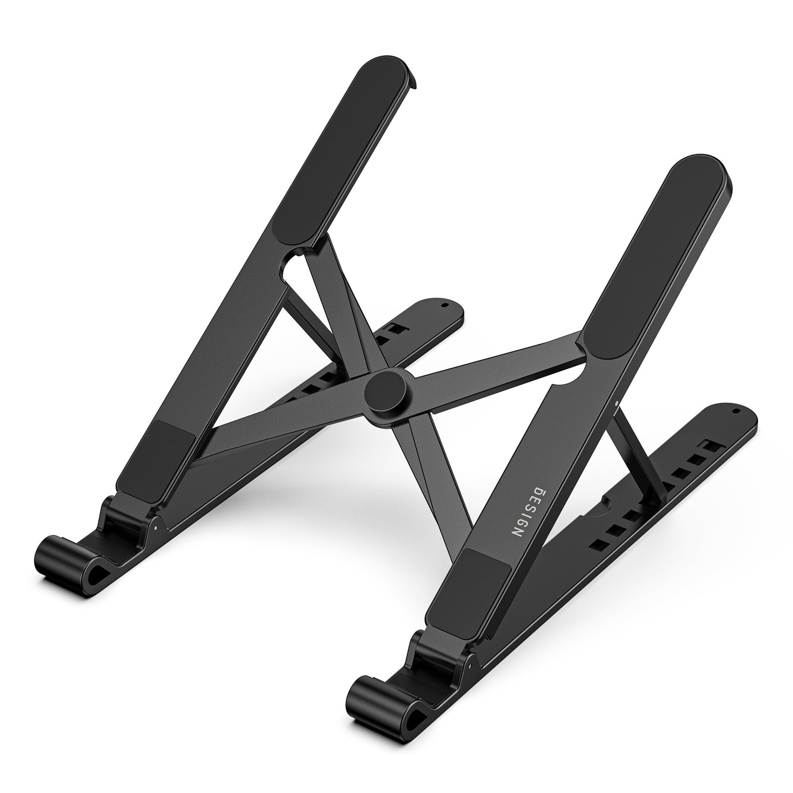 BESIGN LS01 Pro Ergonomic Laptop Stand, Plastic Riser, Portable Black