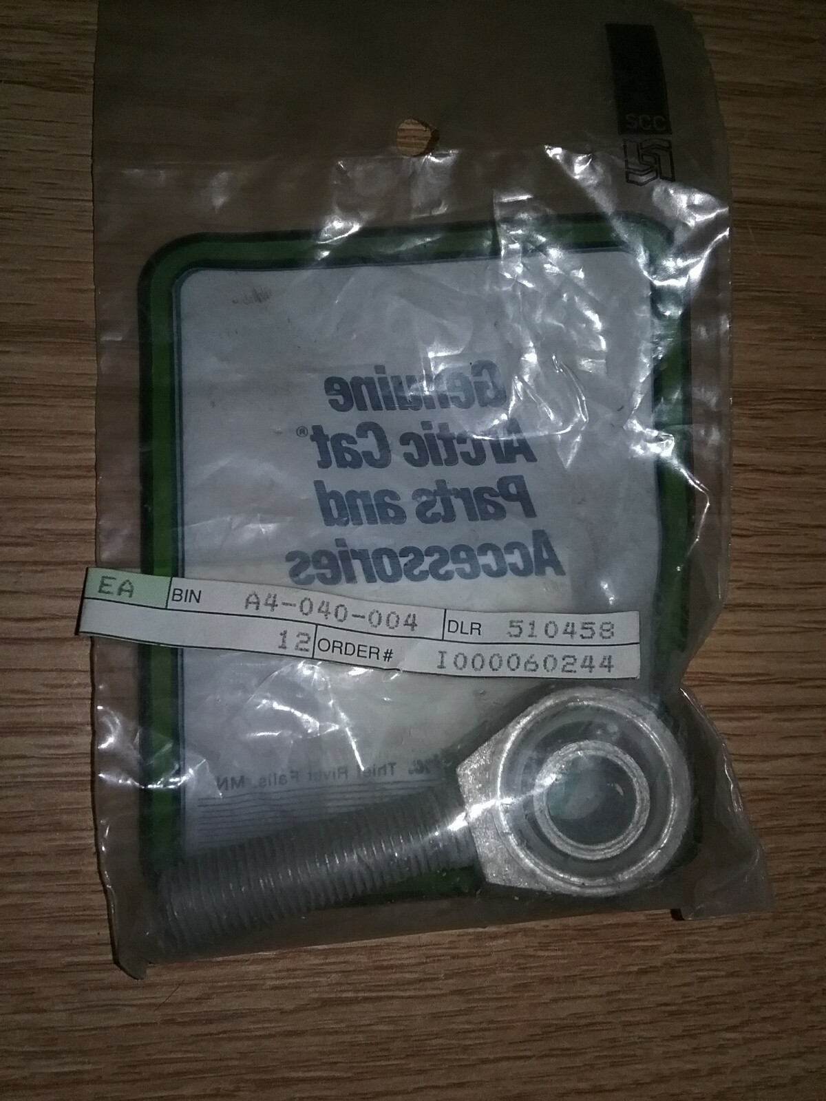 NOS Arctic Cat TIE ROD END LYNX SINGLE LYNX TWIN 0105-259 1979 1980