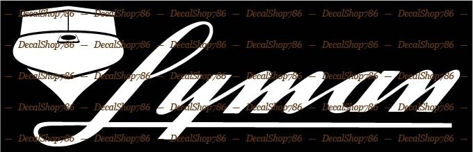 Lyman Boats I - Outdoor Sports - CAR/SUV Vinyl Die-Cut Peel N' Stick Decals