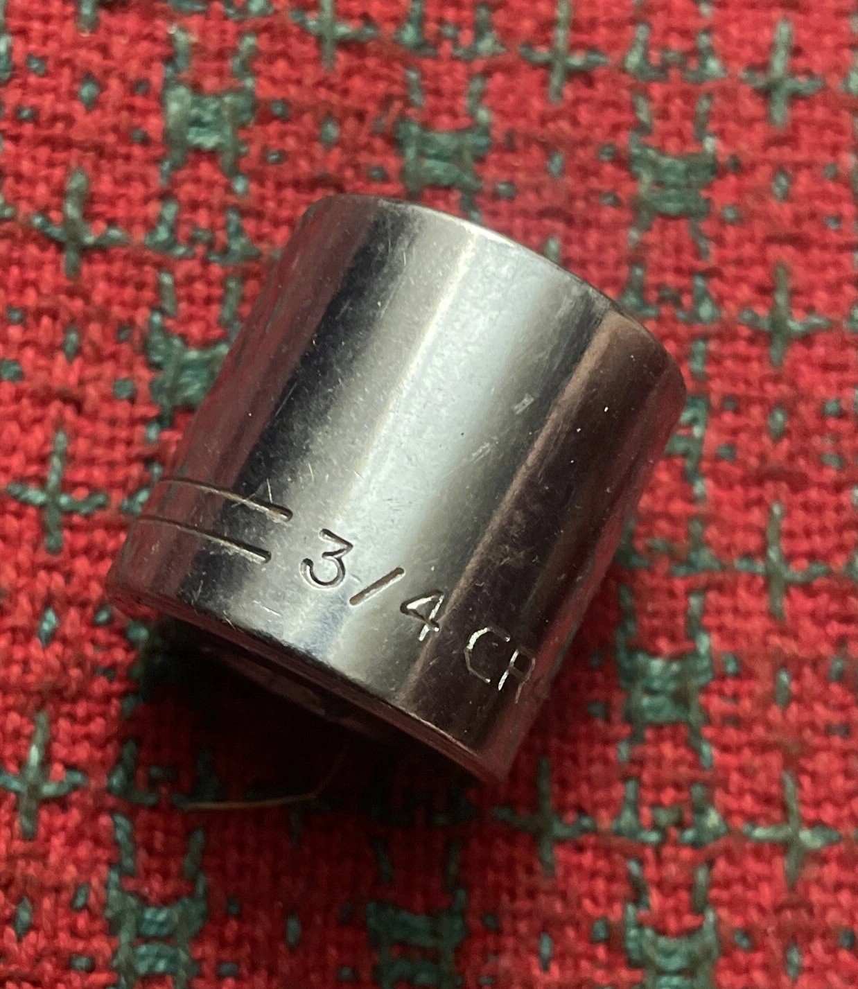 Vintage Craftsman 3/4 Socket  =V= USA 3/8 Drive Excellent