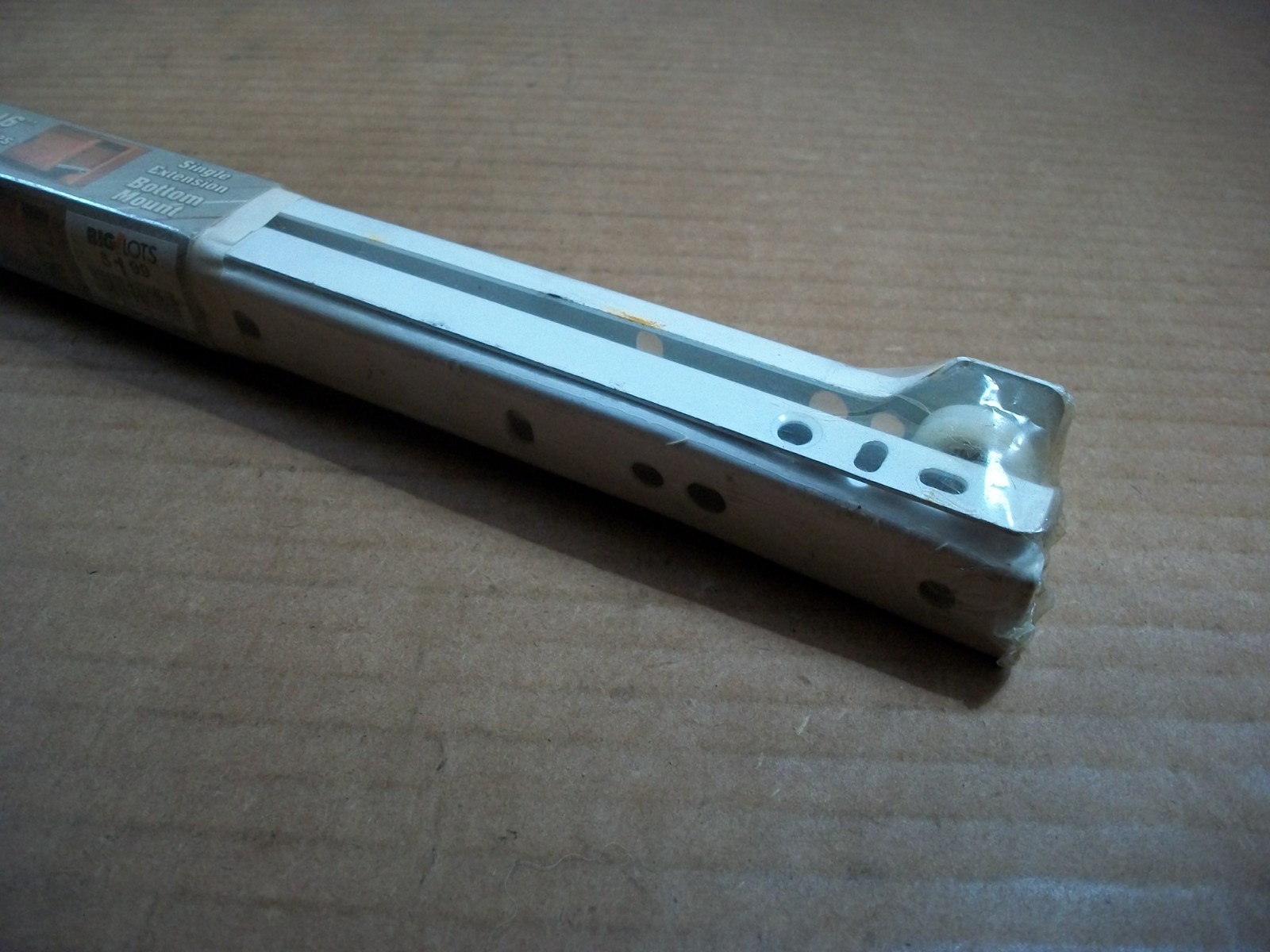 1 Pair Universal Craft ~ 16" Drawer Slides - White - Bottom Mount