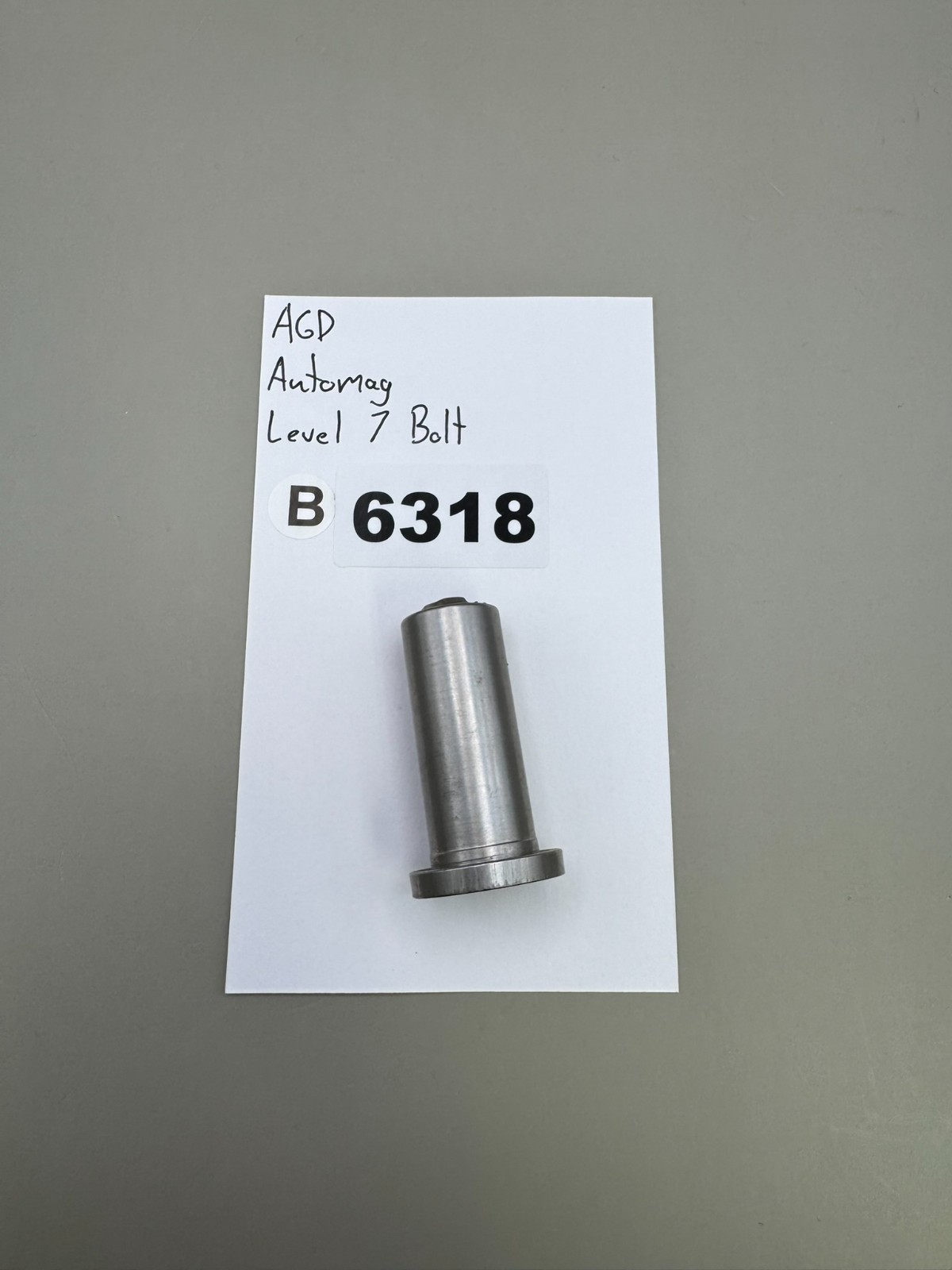 AGD Automag Level 7 Bolt-Satin Silver