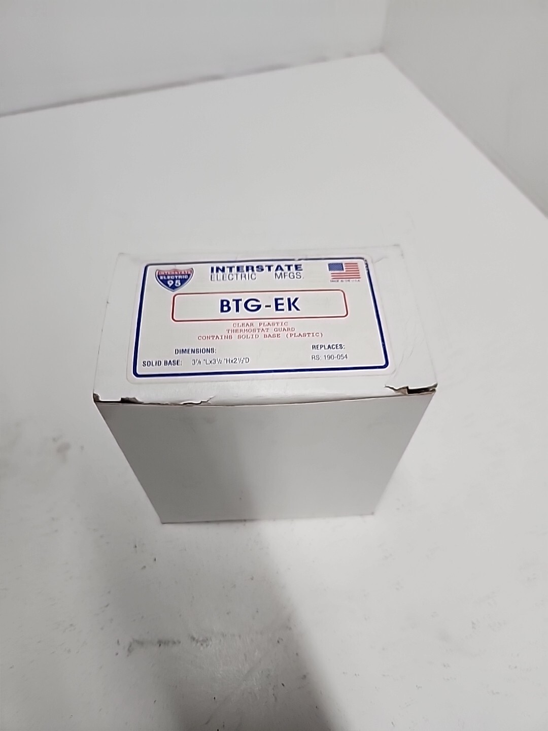 BTG-EK Thermostat Guard 3-7/8 x 3-1/2 x 2-1/2 Inch Inner Dimensions