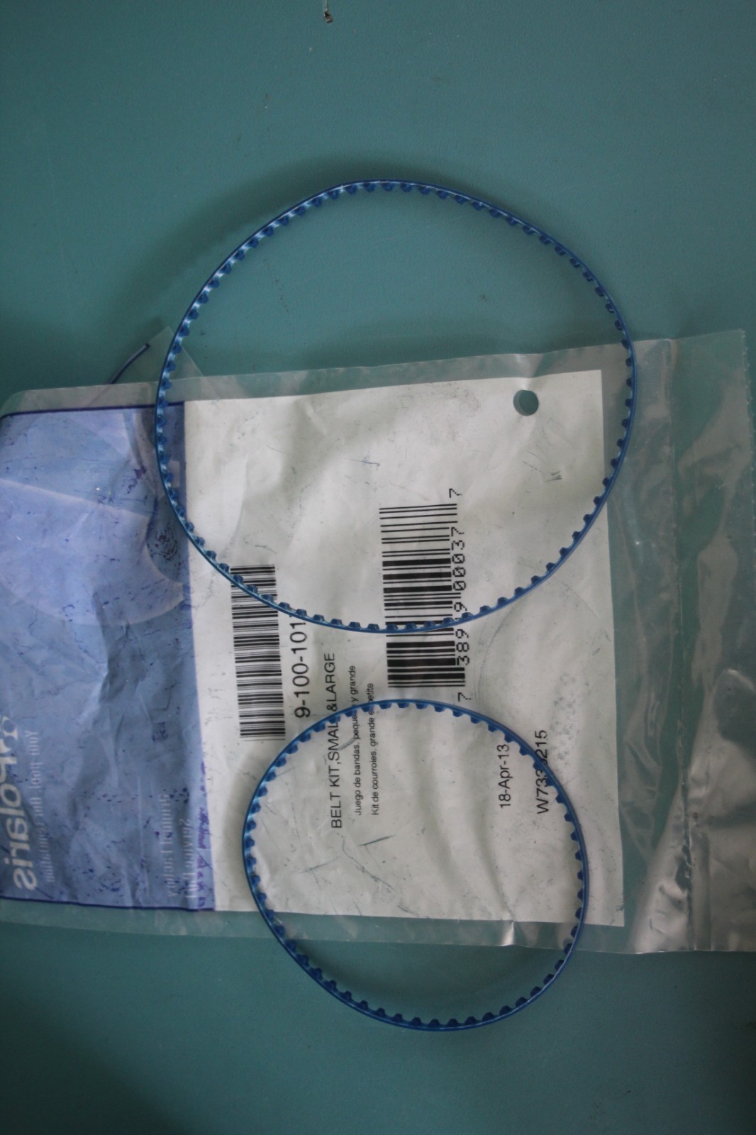 GENUINE OEM PART POLARIS 9-100-1017 TWO BELT KIT SMALL AND LARGE