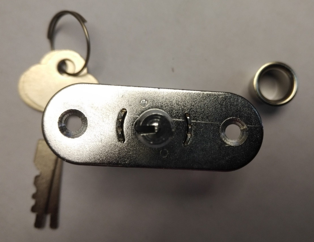 Taco Push Lock TA2286CMP with 2 flat keys