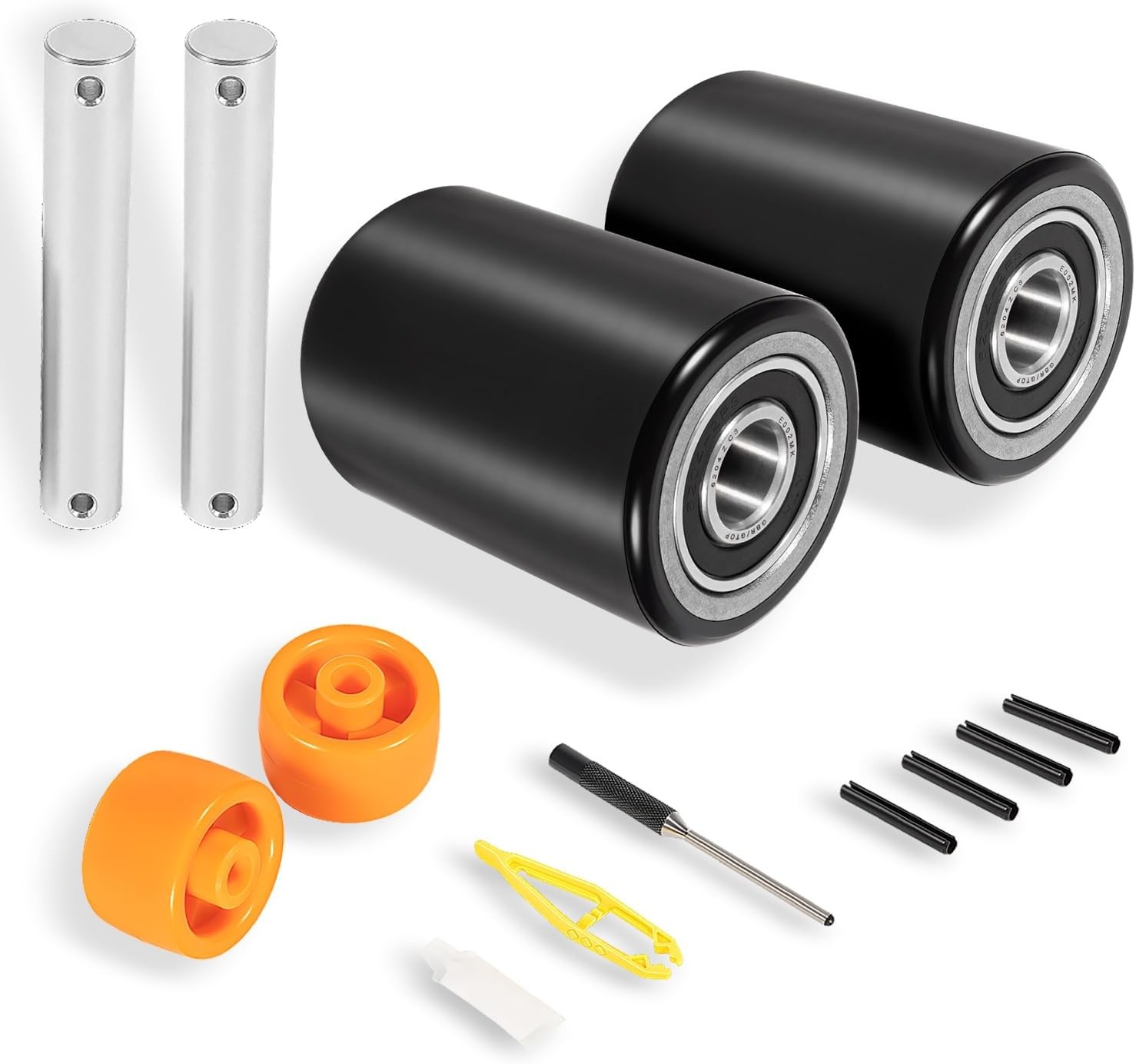 For Crown PTH50 Pallet Jack Front Load Wheels Replacement Kit Complete Tool