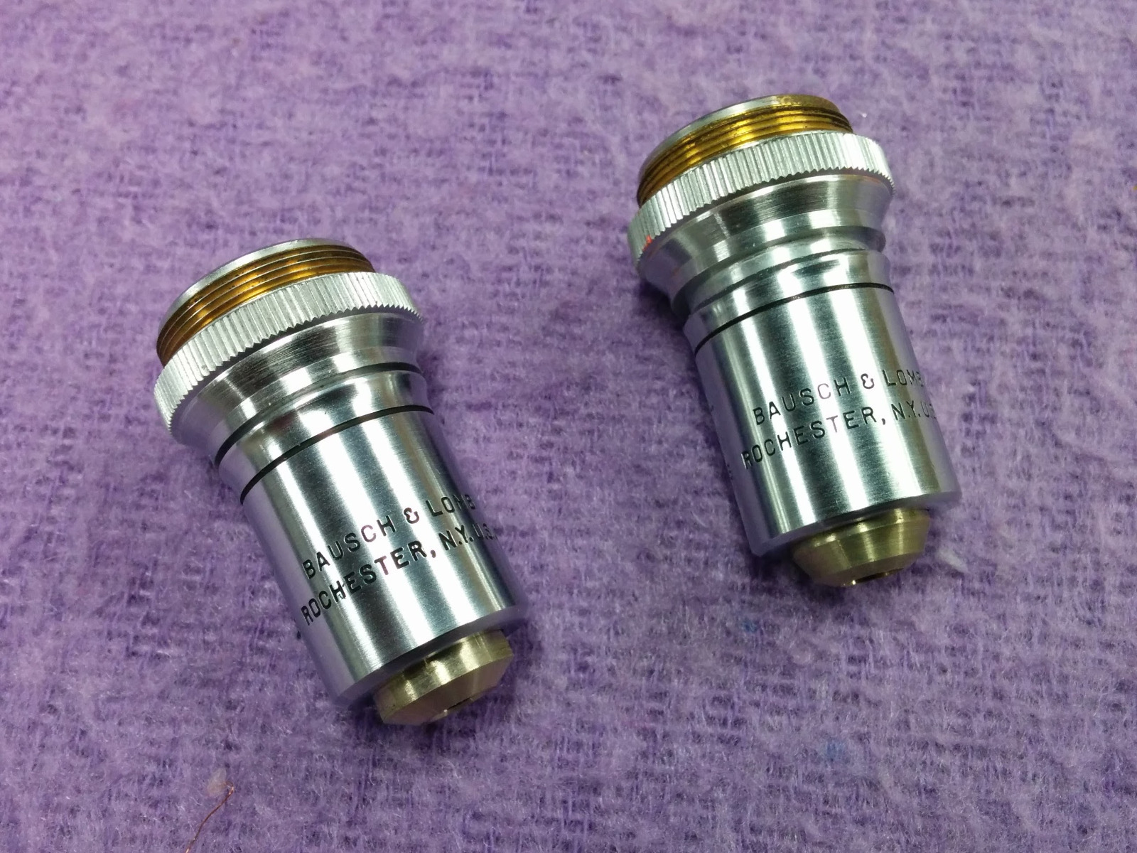 Bausch & Lomb Radiation Hardened Non-Browning Microscope Objective 20X or 40X
