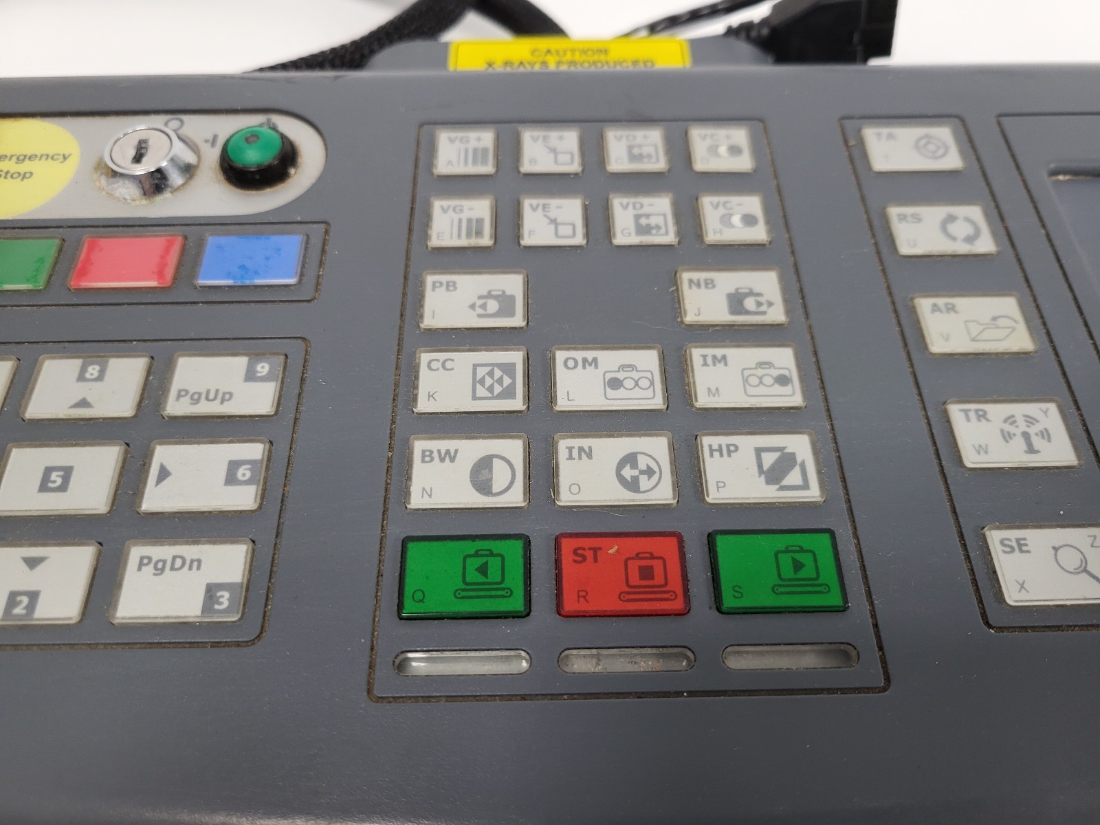 Rapiscan Operator Control Panels, Square Connector for Security X-Ray Parts