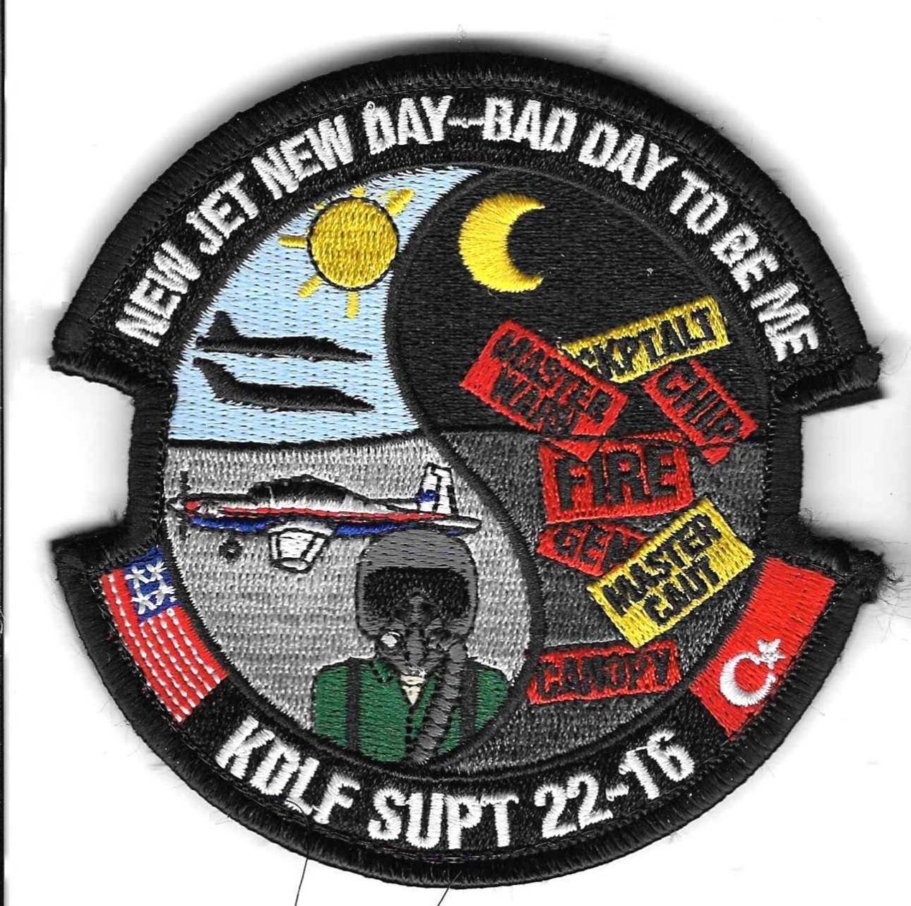 USAF Pilot Training Class Patch 22-16  Laughlin AFB