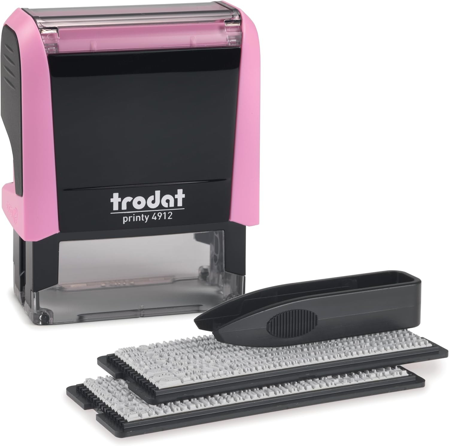 Printy 4912 Self Inking Do It Yourself (DIY) 4 Line Personalized Custom Message