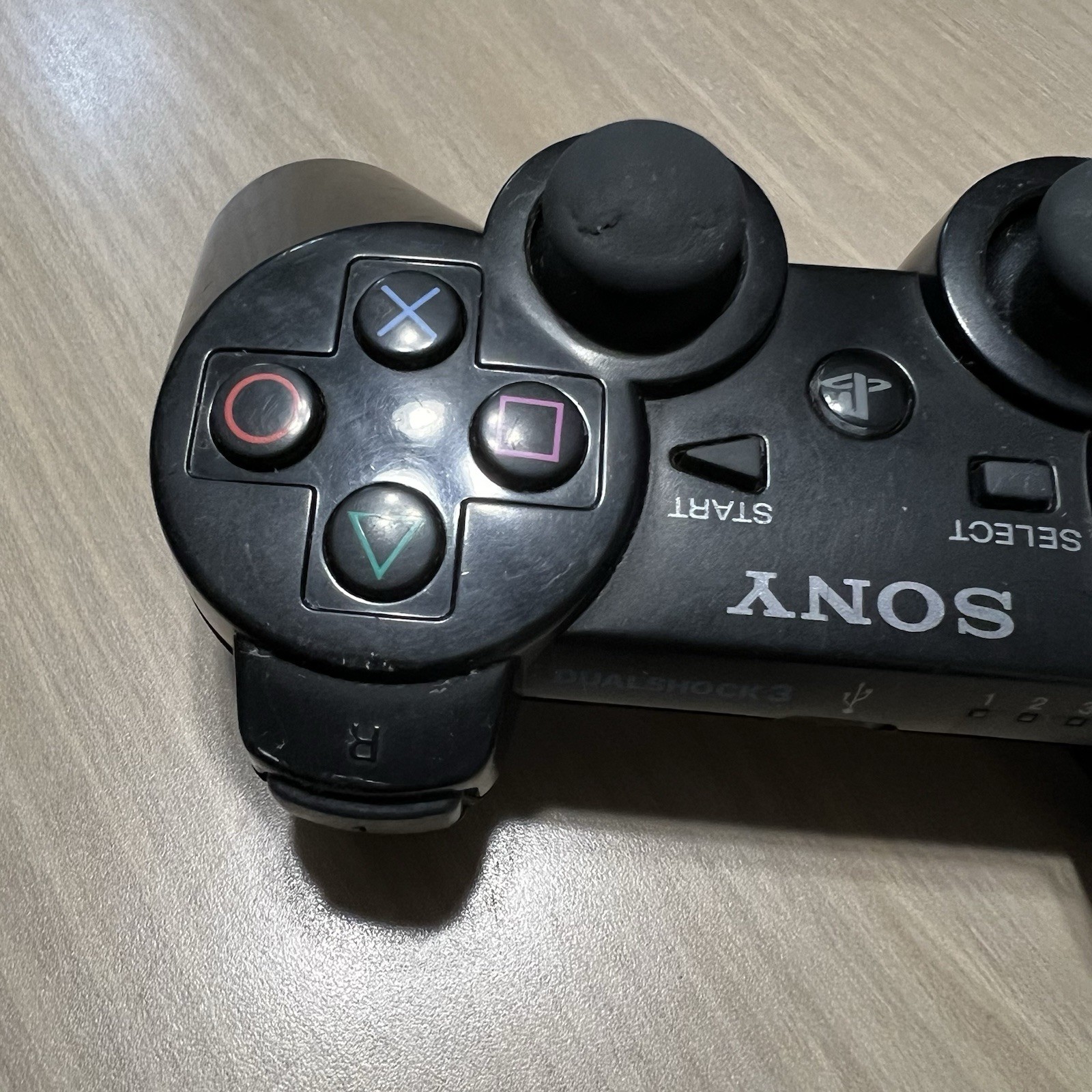 Sony Playstation PS2 DualShock Controller CECHZC2U Black - Untested