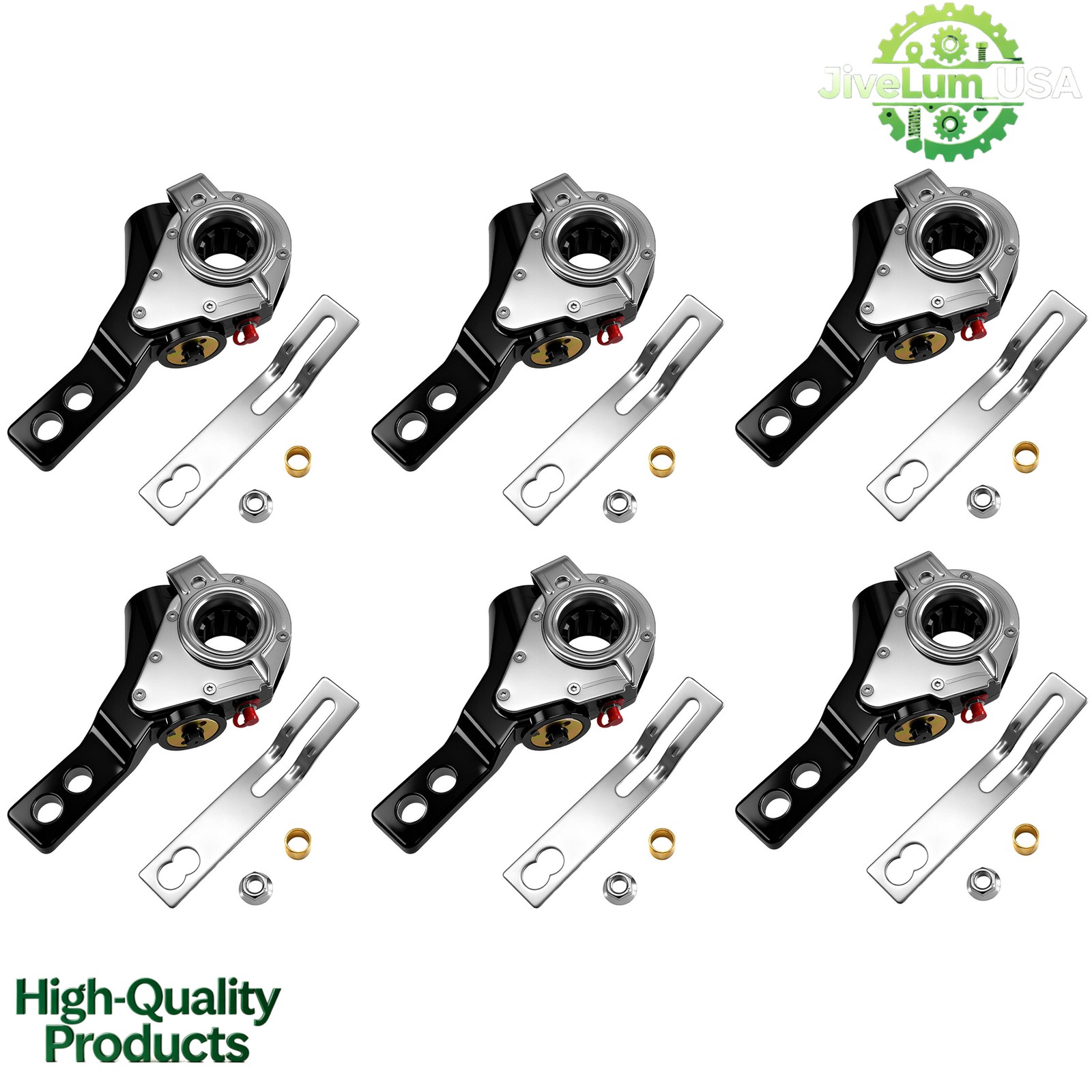 6PCS 10 Spline 5.5"-6.5" Haldex type Automatic Slack Adjuster 40010143, 133.1031