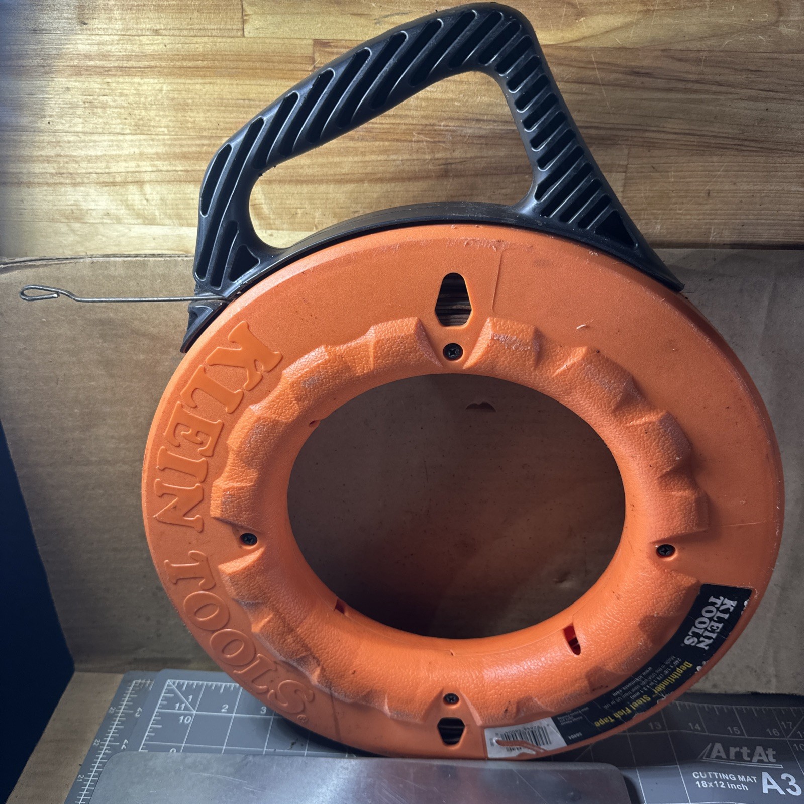 Klein Tools 56004 Steel Fish Tape 1/8” Inch x 240’ Foot