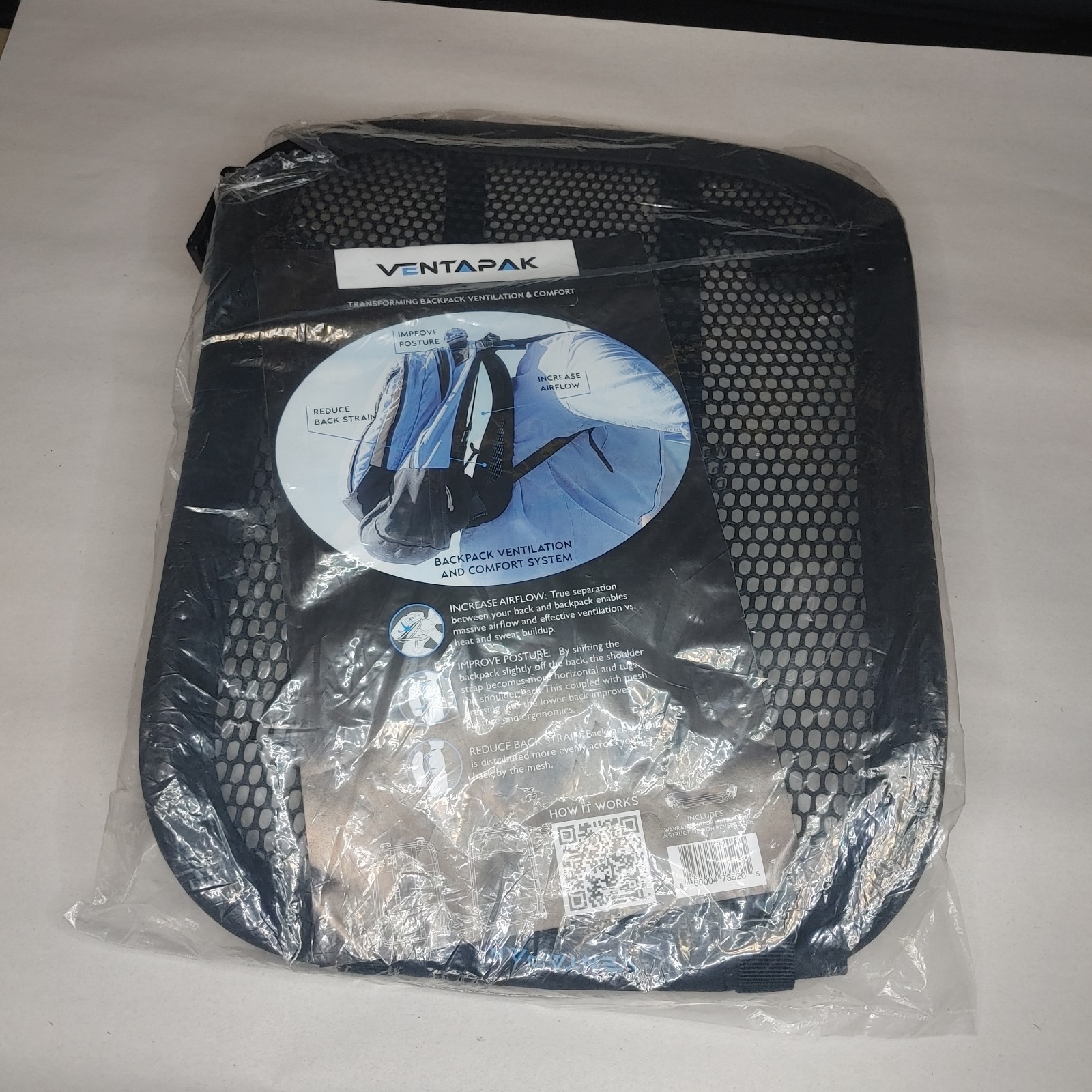 Ventapak Lightweight Ventilation Backpack Spacer - Medium / Standard
