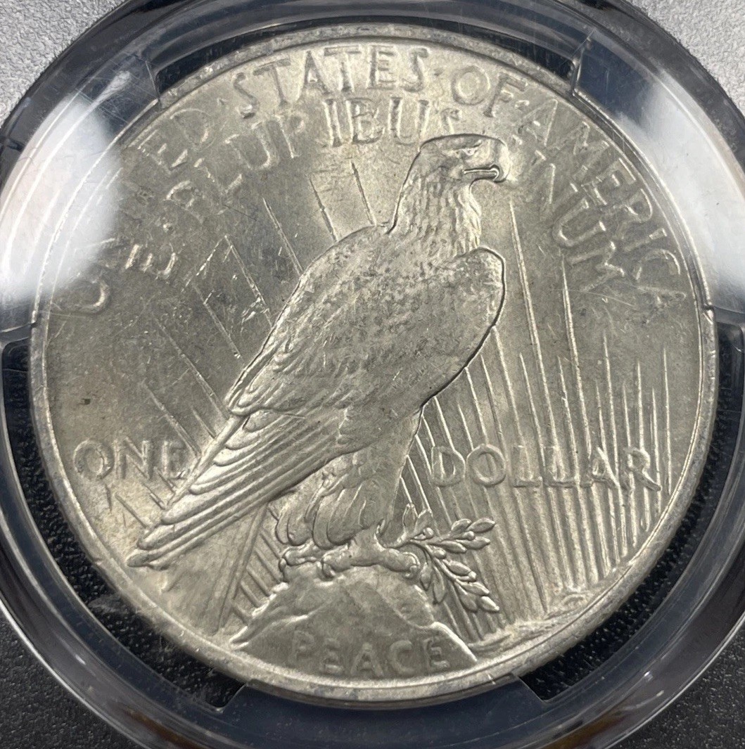 1922 Peace Silver Dollar $1 PCGS MS62