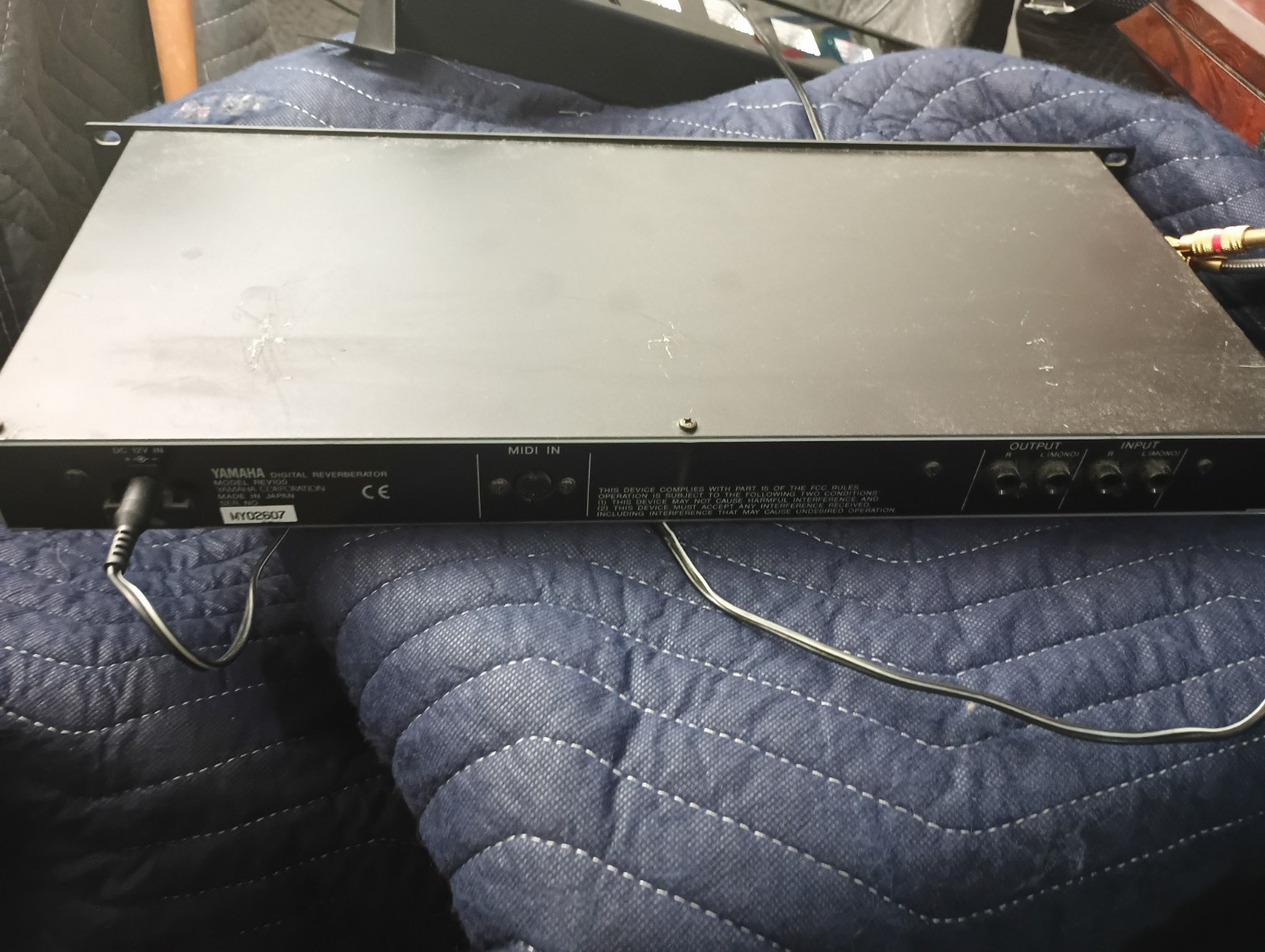 Yamaha REV100 - Digital Reverberator Effect Processor Tested