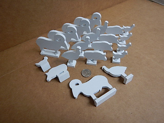 NRA 1/10 Tenth Scale Airgun Targets 20 Piece all 1/4" Thick Steel