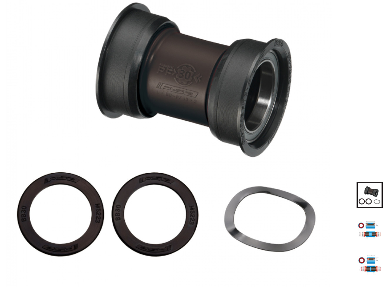 FSA PF30 / BB386 Evo PressFit Road Bicycle Bottom Bracket BB BB386Evo BB-PF6000