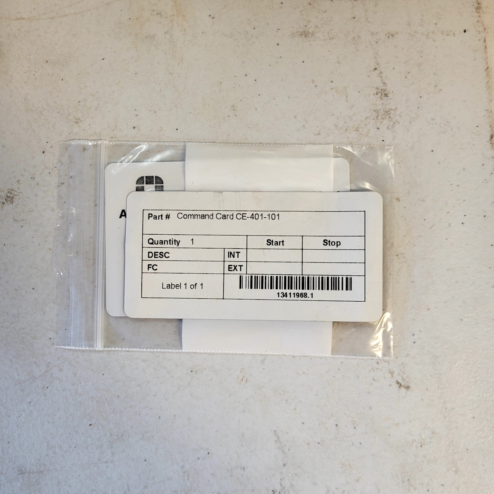 Schlage Programming Card CE-401-101: Disable all prox card technologies