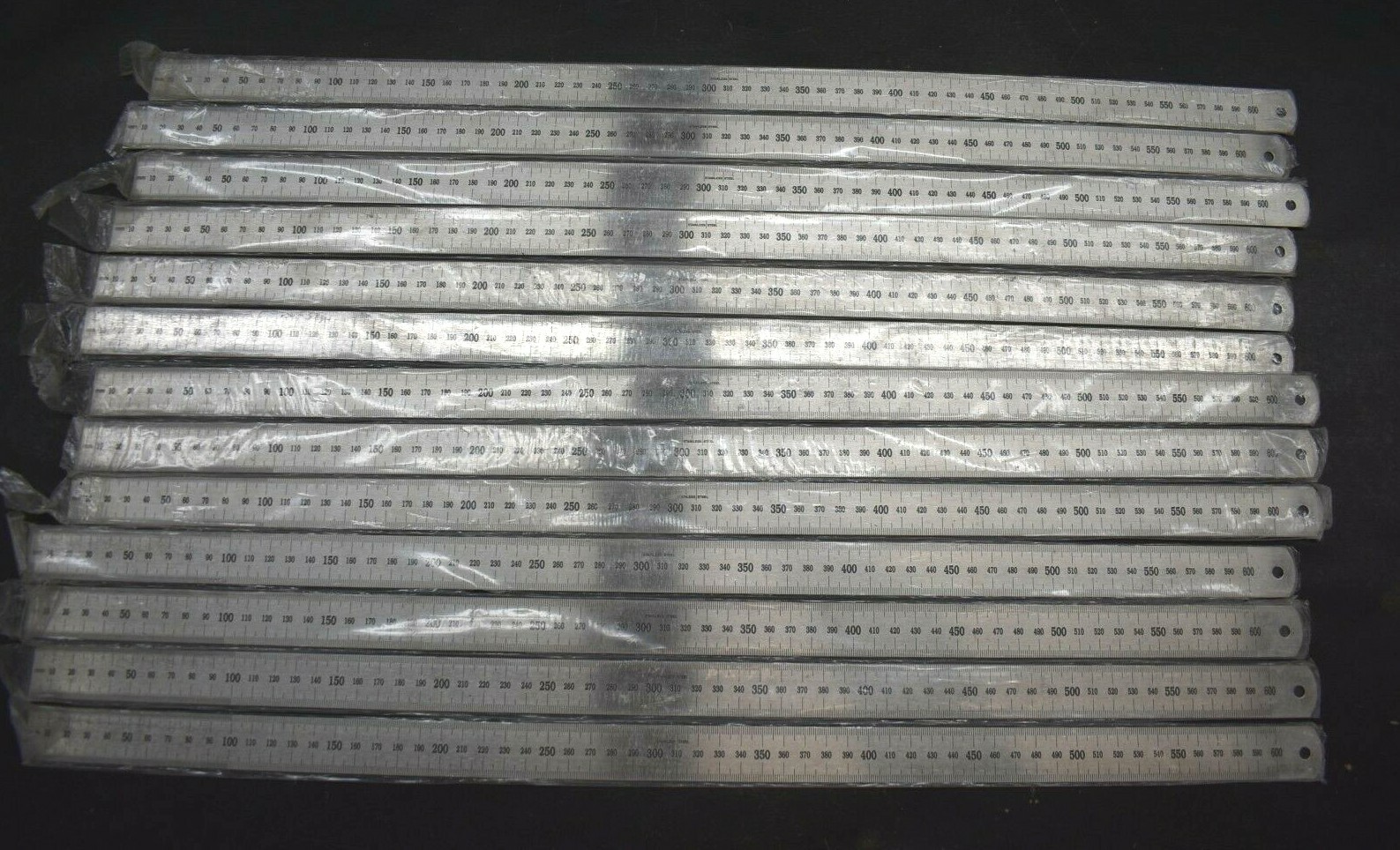 13 Pack MM Measuring Steel Ruler Caliper Gauge Micrometer Tool Conversion Table