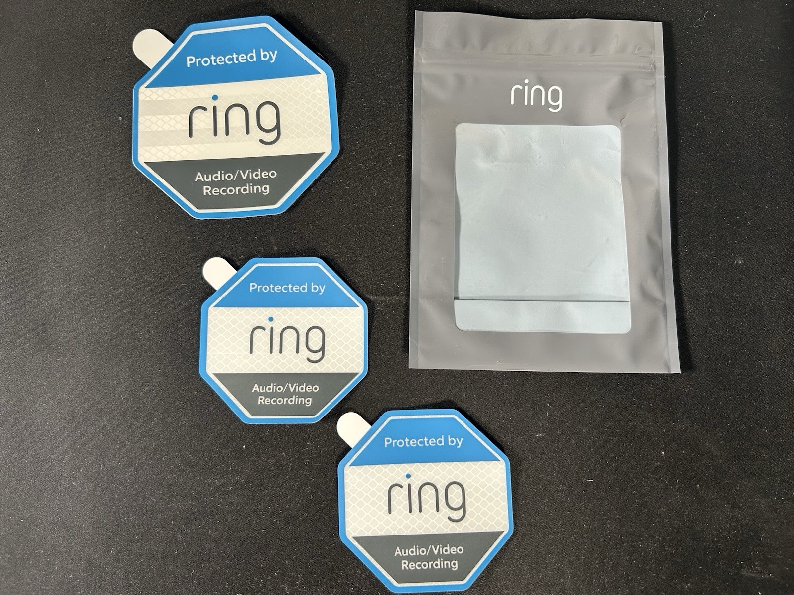 Ring Security Camera Decal 3 Sticker Lot