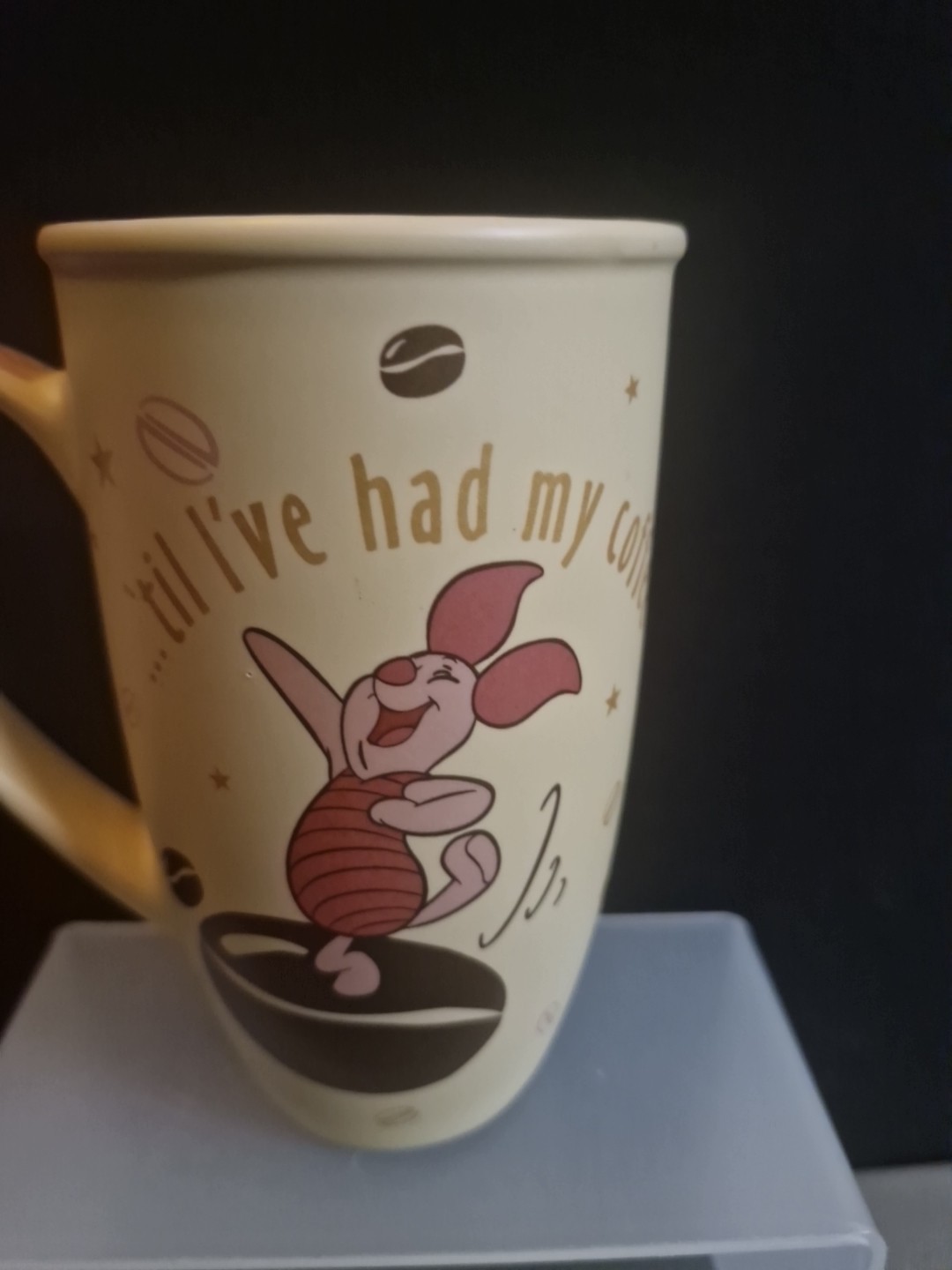 ☕️ Piglet Tall Coffee Mug Cup Disney Store Exclusive Winnie The Pooh
