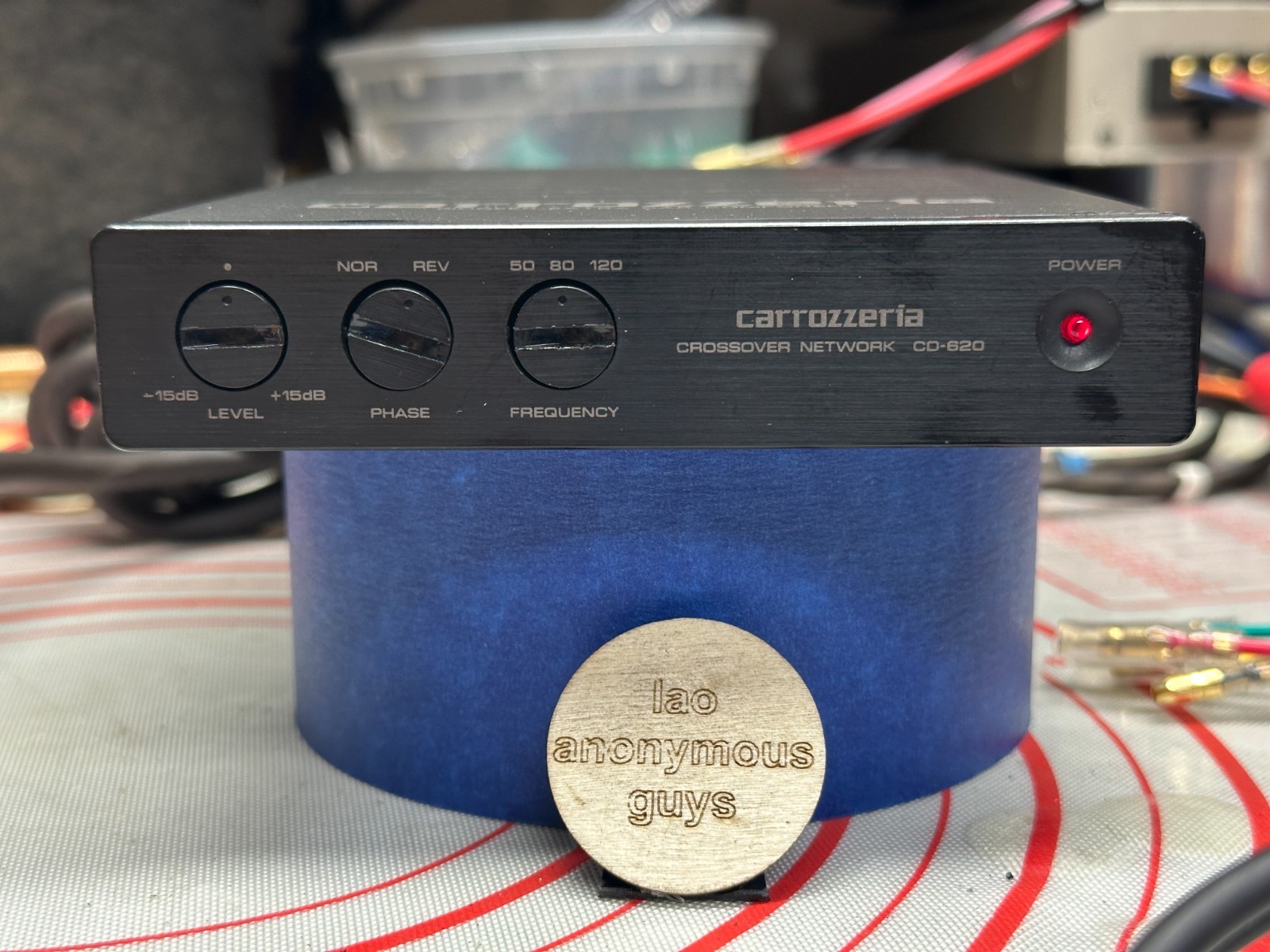 PIONEER CARROZZERIA # CD-620 Crossover Network Vintage Old School RESTORED #01