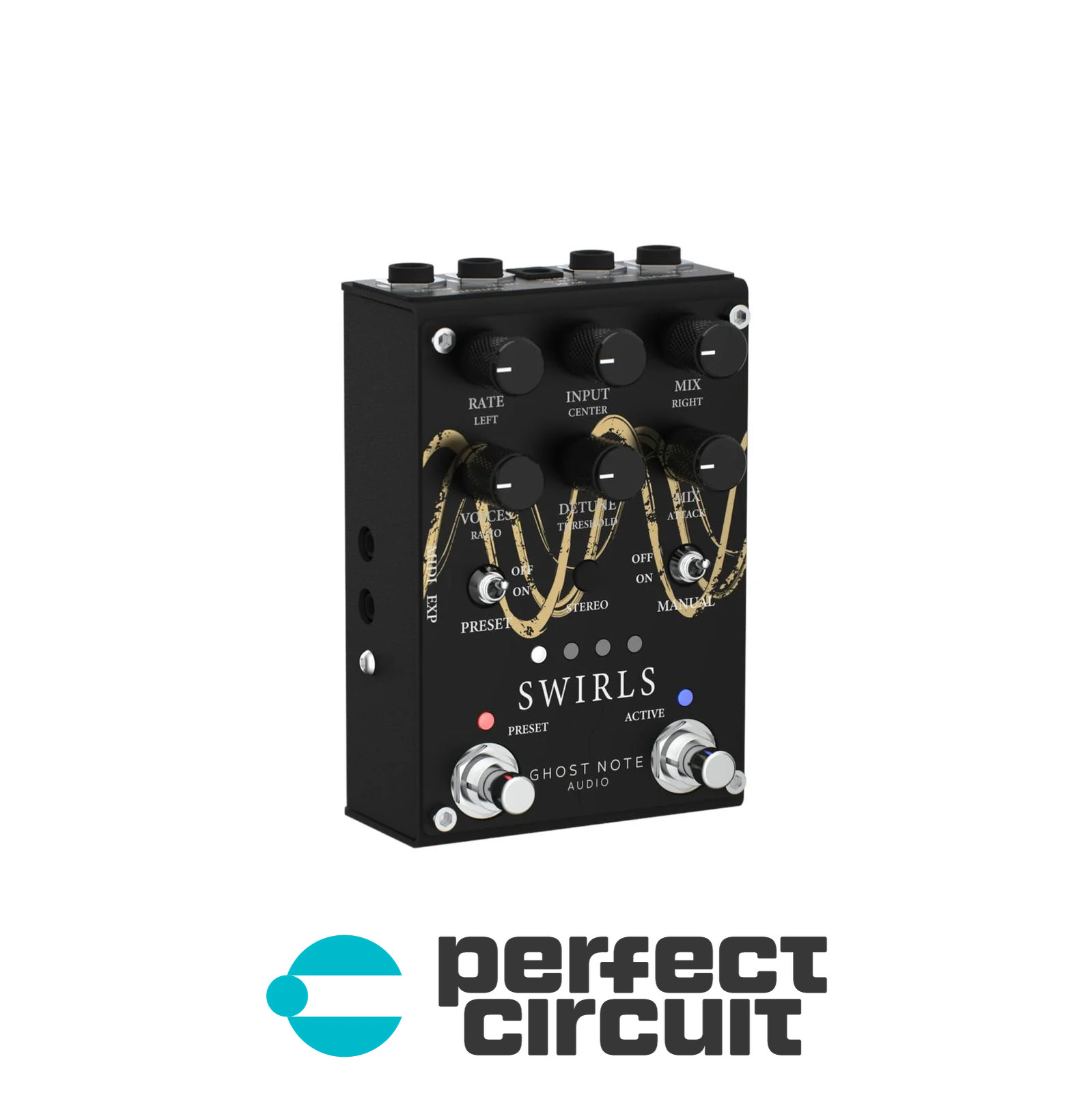 Ghost Note Audio Swirls 80s Effect Chain Pedal EFFECTS - NEW - PERFECT CIRCUIT