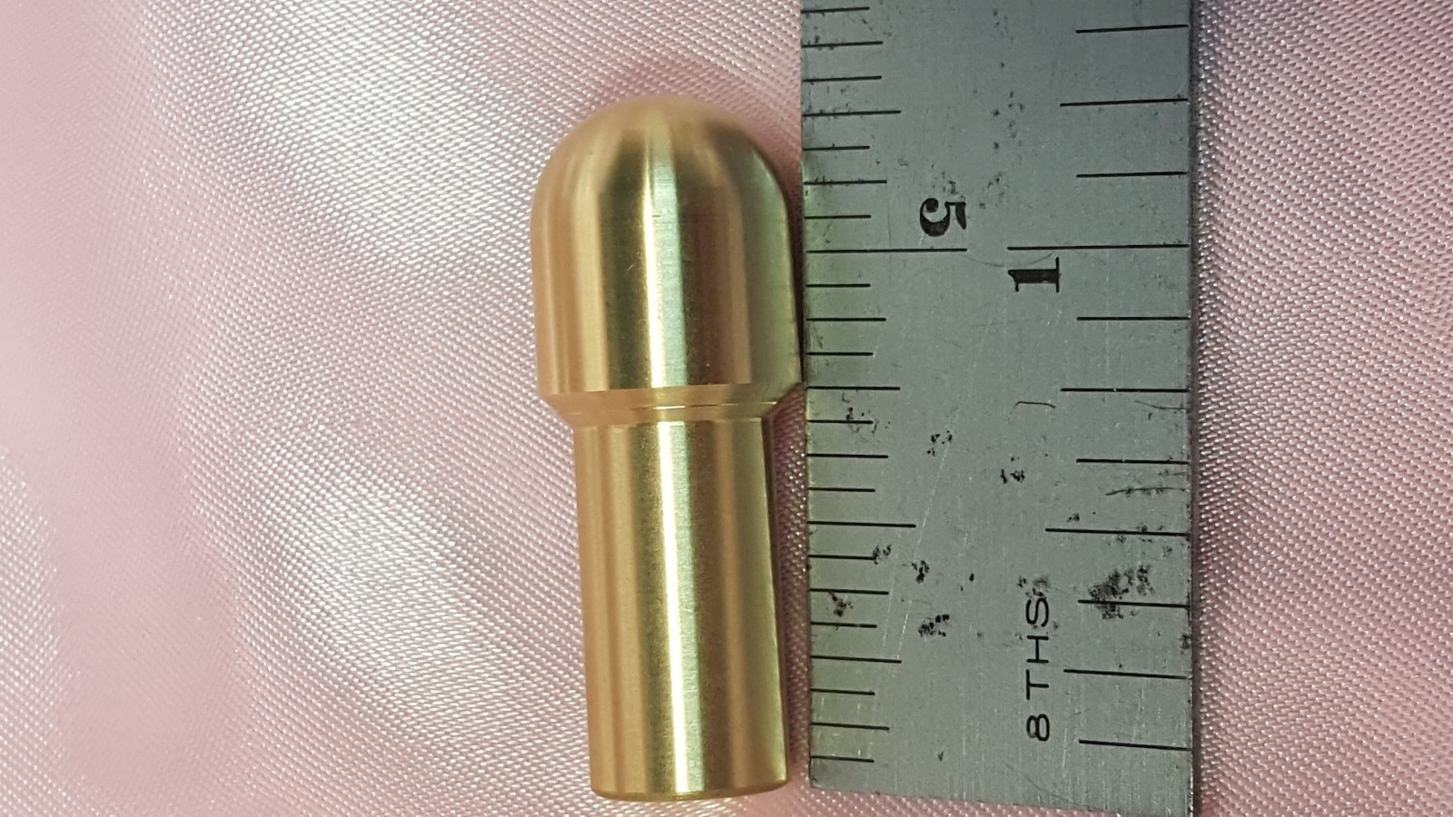 Brass Muzzle Lap 1/2" - Gunsmith Tools - Rifle - Pistol Crowning - Lapping Crown