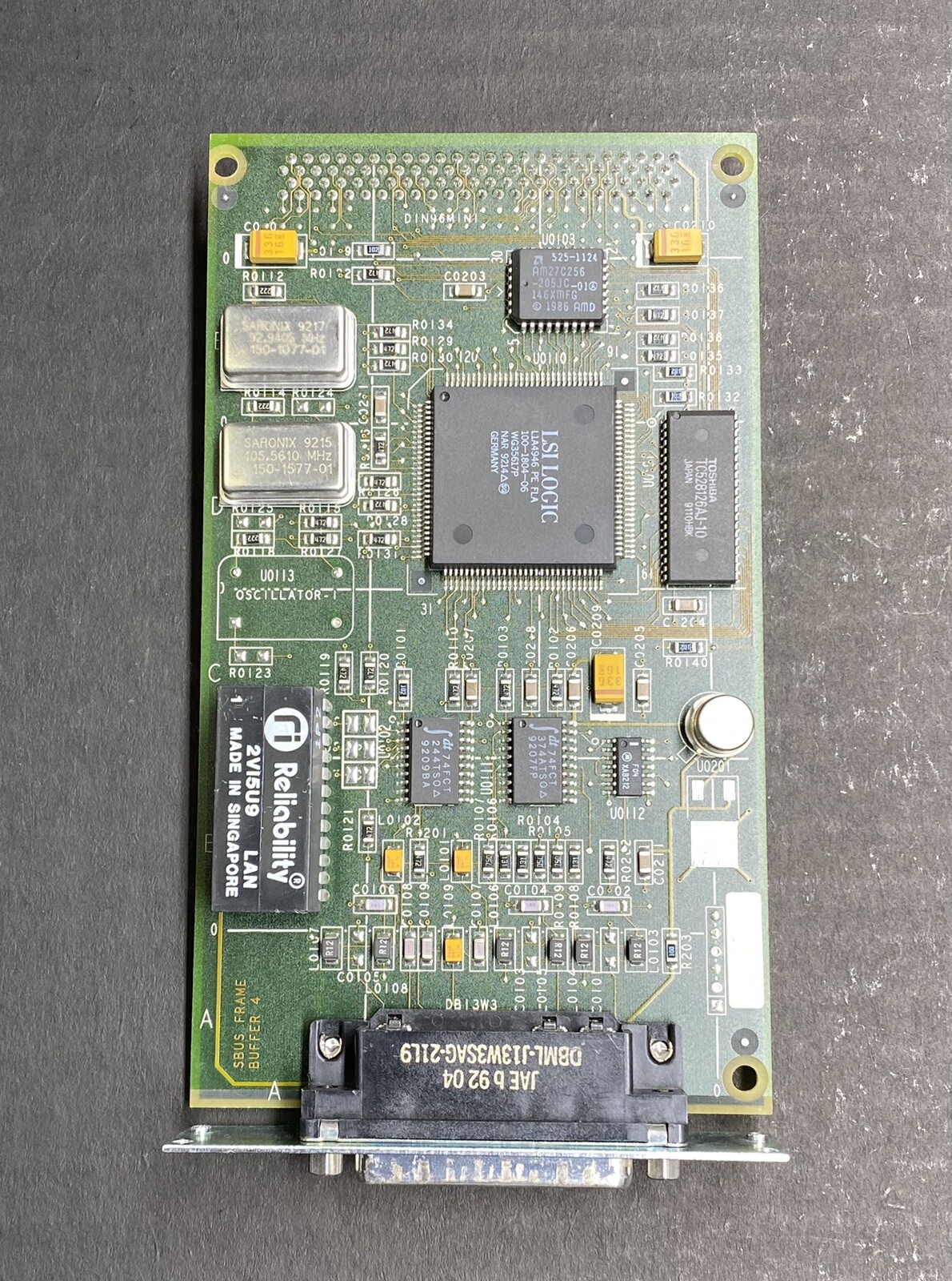 Sun 501-1561 MG2 Analog Frame Buffer / SBUS Graphics Card - Tested