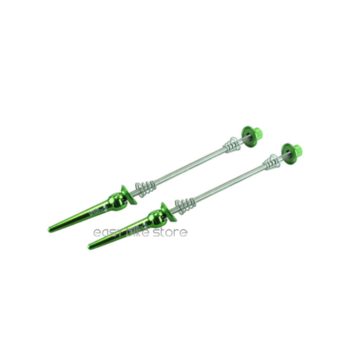 Circus Monkey Hubset QR Skewer TI MTB BIKE 100mm 135mm - GREEN Ti axle cycling