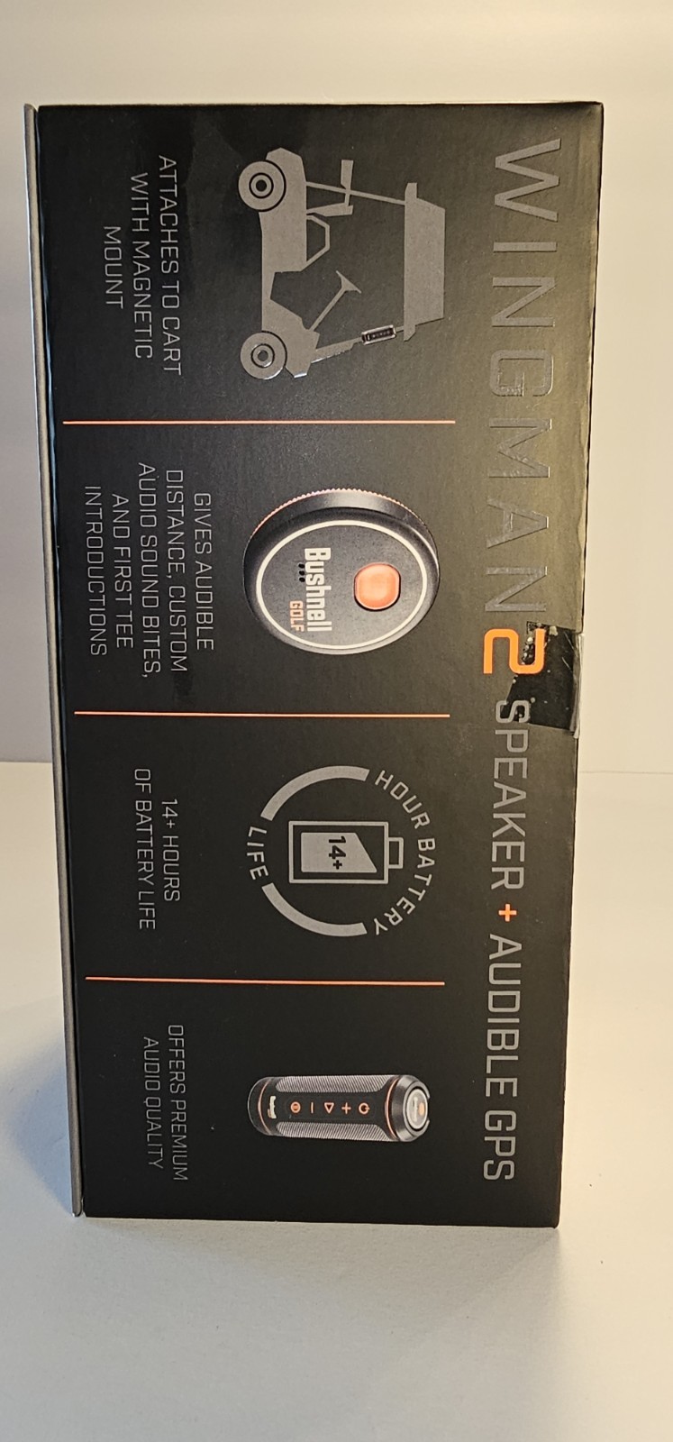 Bushnell Wingman 2 GPS Bluetooth Golf Speaker