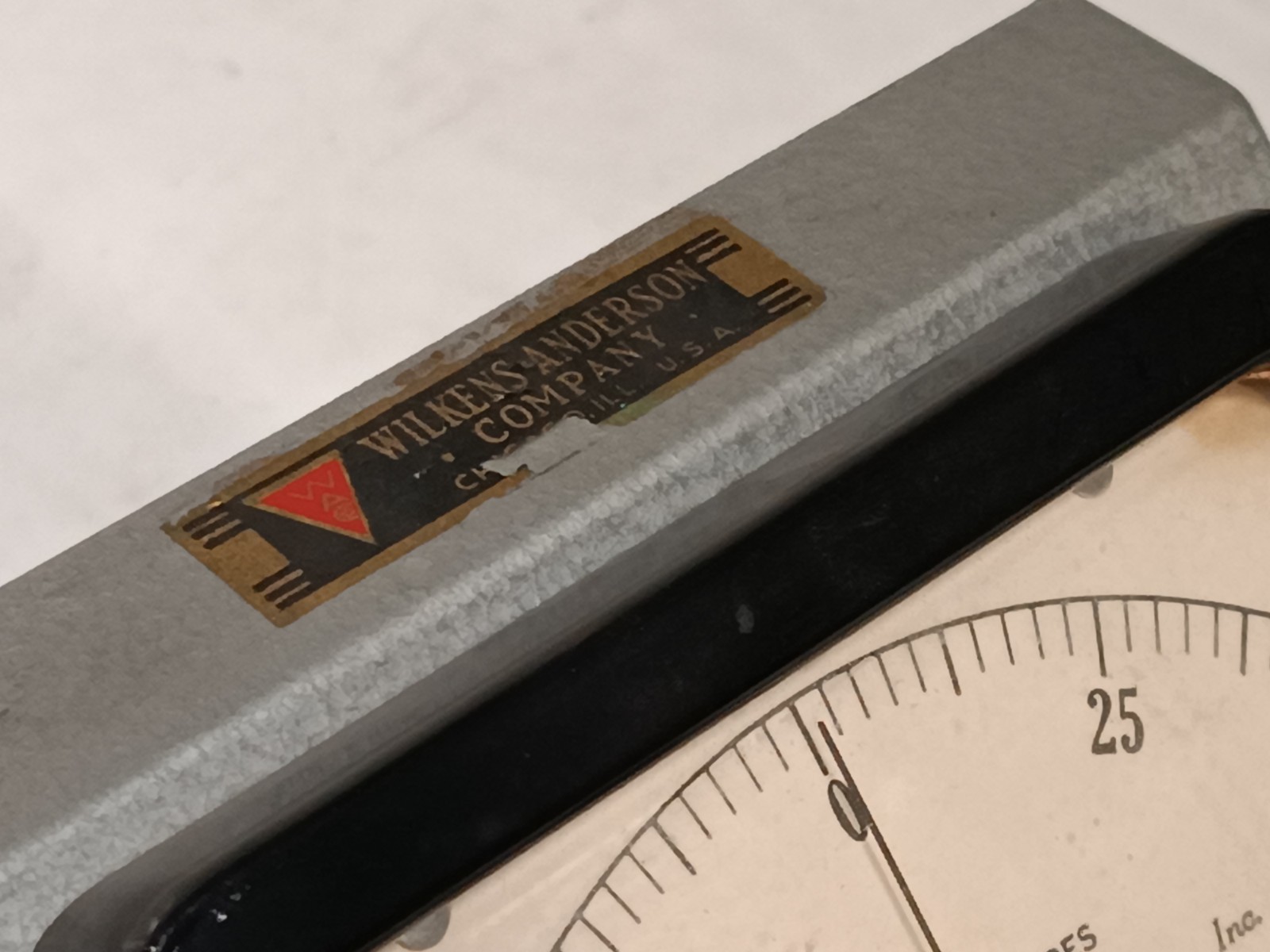 Wilkens Anderson DC Microamperes Meter - Desktop Standalone Model - As Pictured