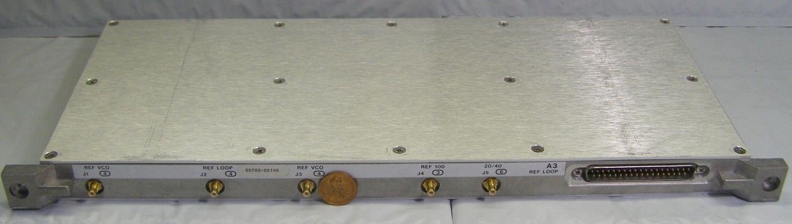 HP A3 REF LOOP MODULE MODEL 08780-60148 FOR HP 8782A VECTOR SIGNAL GENERATOR