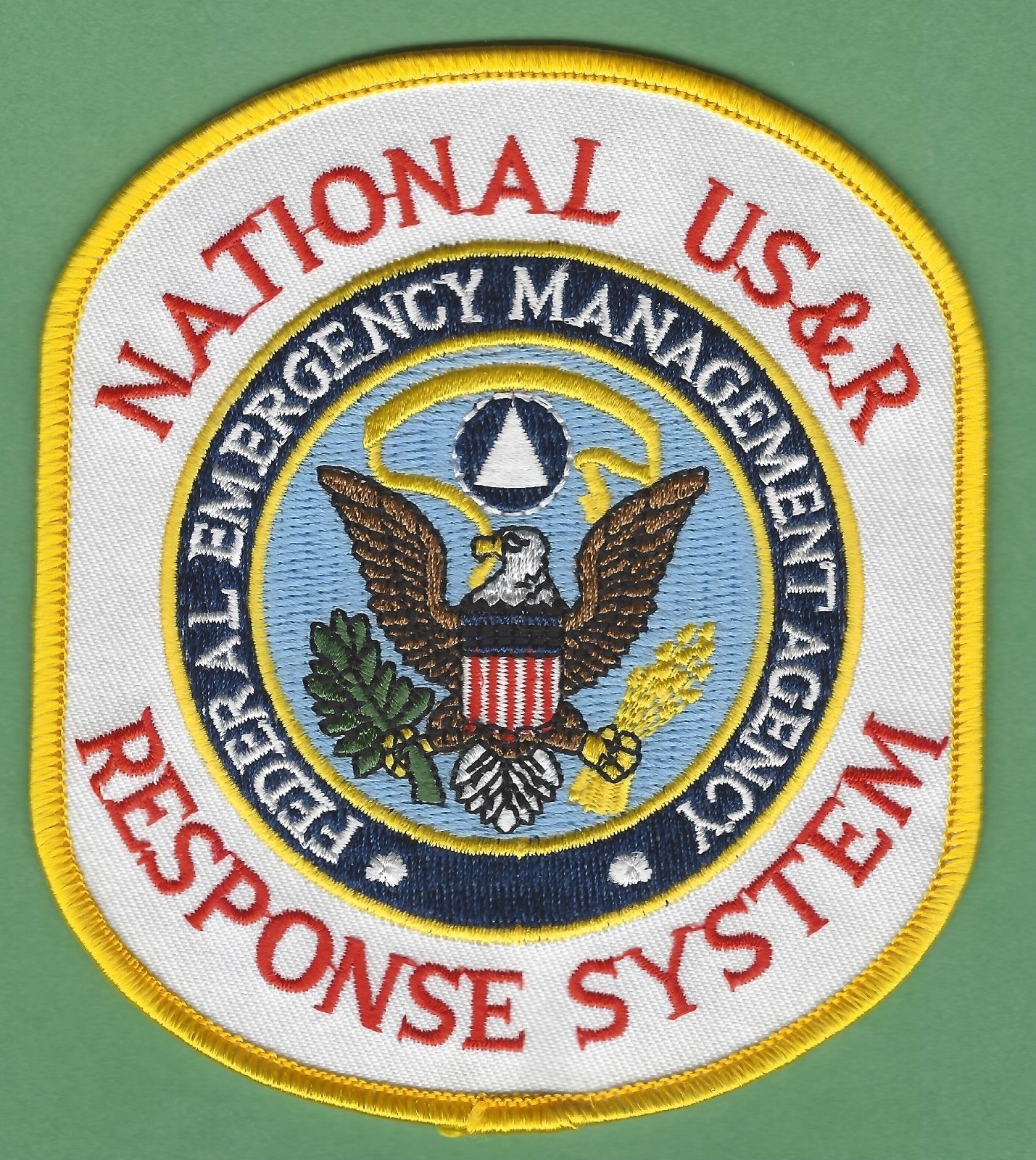 FEMA NATIONAL URBAN SEARCH & RESCUE RESPONSE SYSTEM USAR PATCH, Brand new.