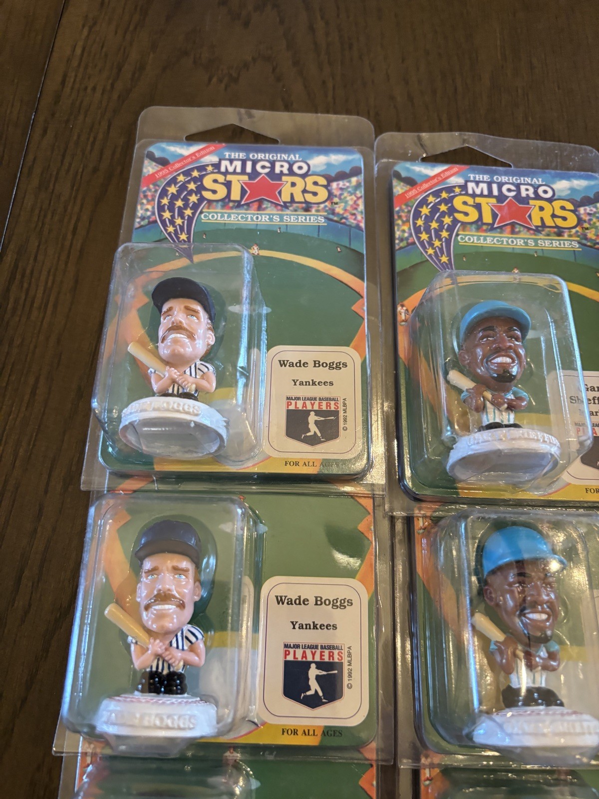LOT of (12) Micro Stars MLB Figures NEW/Sealed NIP Baseball Wade Boogs & More