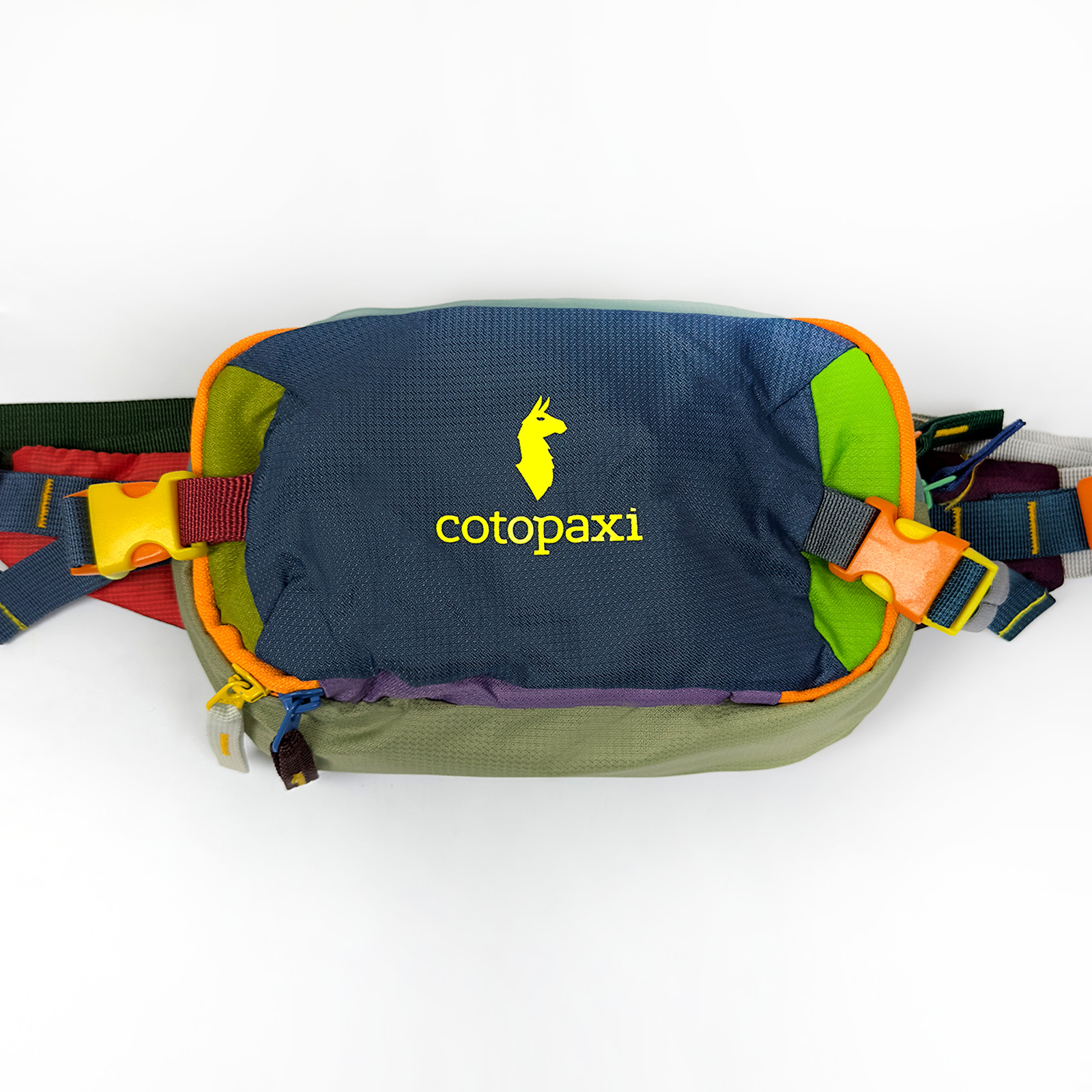 Cotopaxi Kapai 1.5L Hip Pack Del Dia Navy Orange Unique Fanny Pack Waist Bag