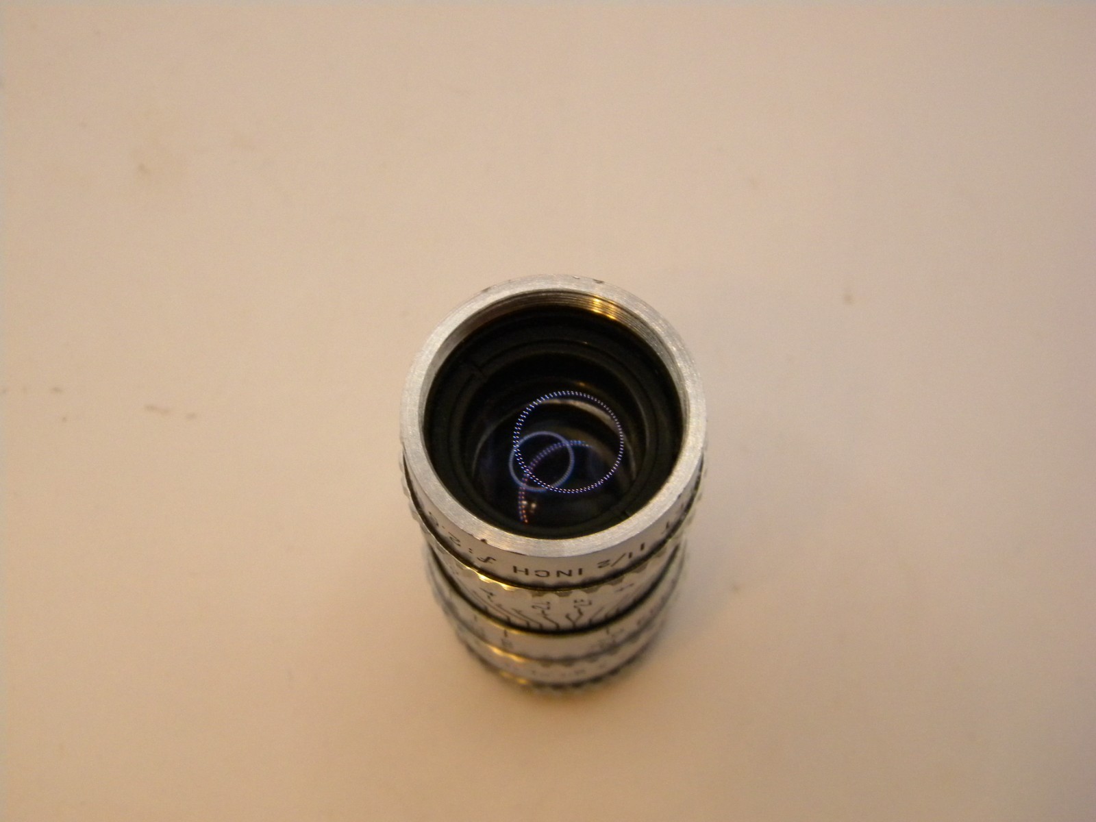 Elgeet Microscope Objective 2535, 1.5 Inch f: 2.5 Cine-Tel