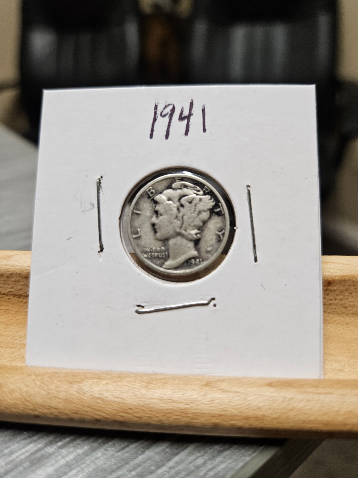 1941 Mercury Silver Dime 90% Silver 10c Average Circulated FREE SHIPPING!