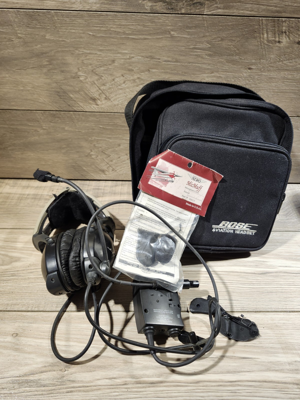 Bose X Aviation A10 Single Plug Headset AHX-04 Read