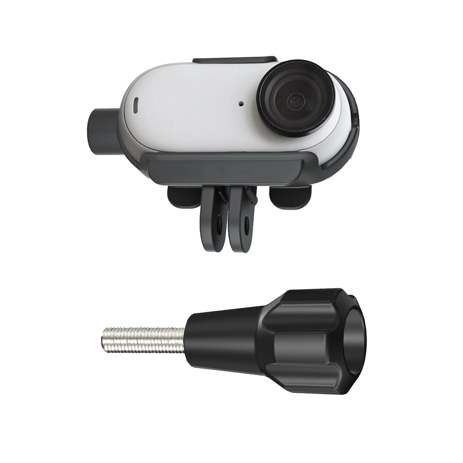 For Insta360 GO3 Action Camera Frame Cage Extension Quick Release Accessories f