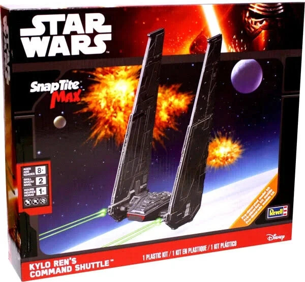 Revell 85-1826 1:93 Star Wars Kylo Ren's Command Shuttle Plastic Model Kit