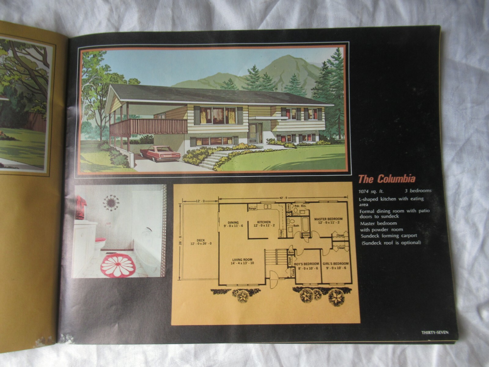 1973 Nelson manufactured homes RTM catalog architectural floor plans