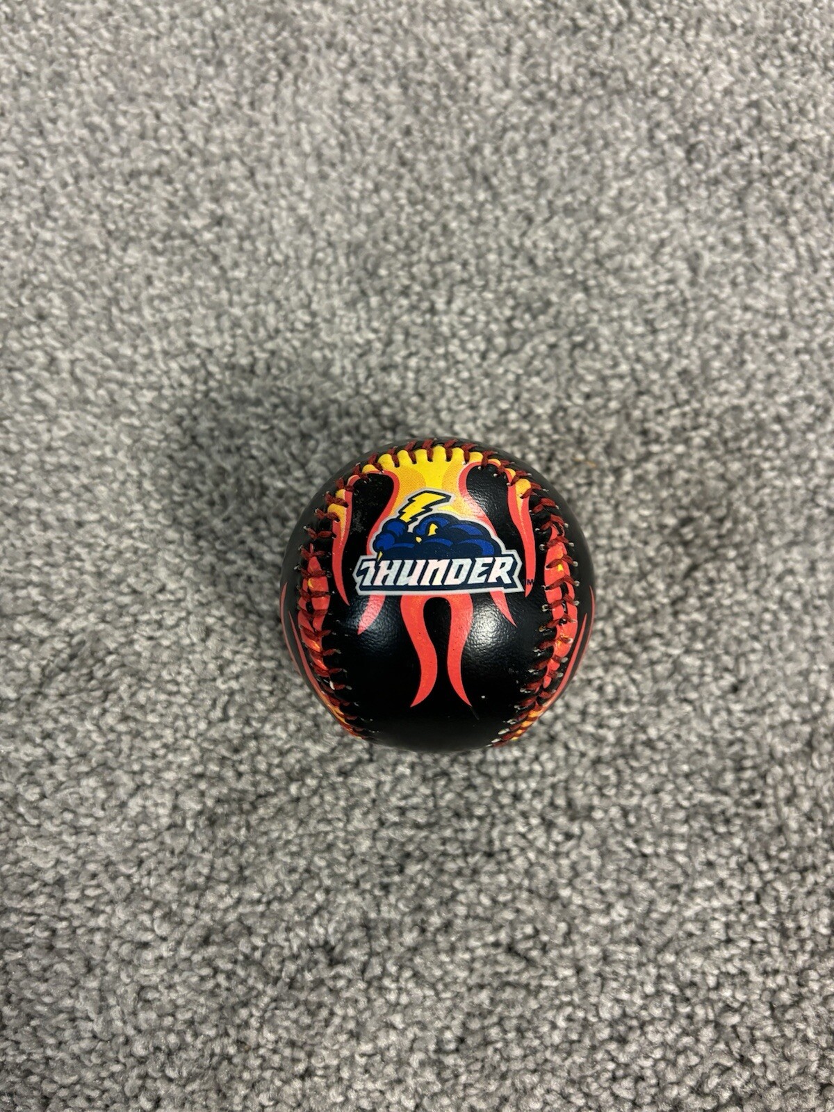 TRENTON THUNDER SOUVENIR LOGO BASEBALL FIRE NEW YORK YANKEES