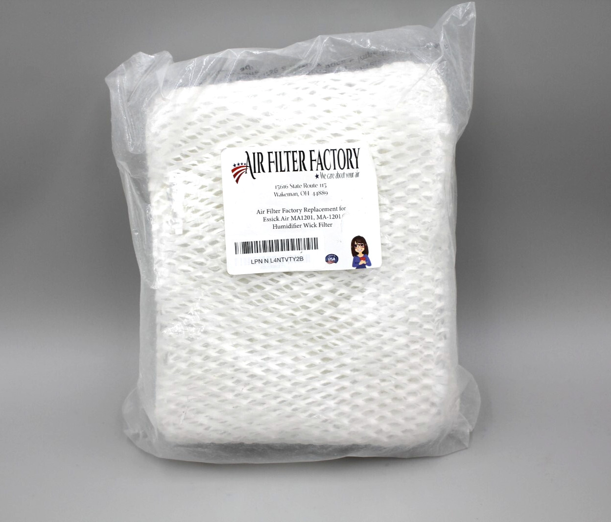 QTY: 1 Humidifier Filter for Essick Air MoistAir MA-1201 MA1201 (1 Pack) NEW Air