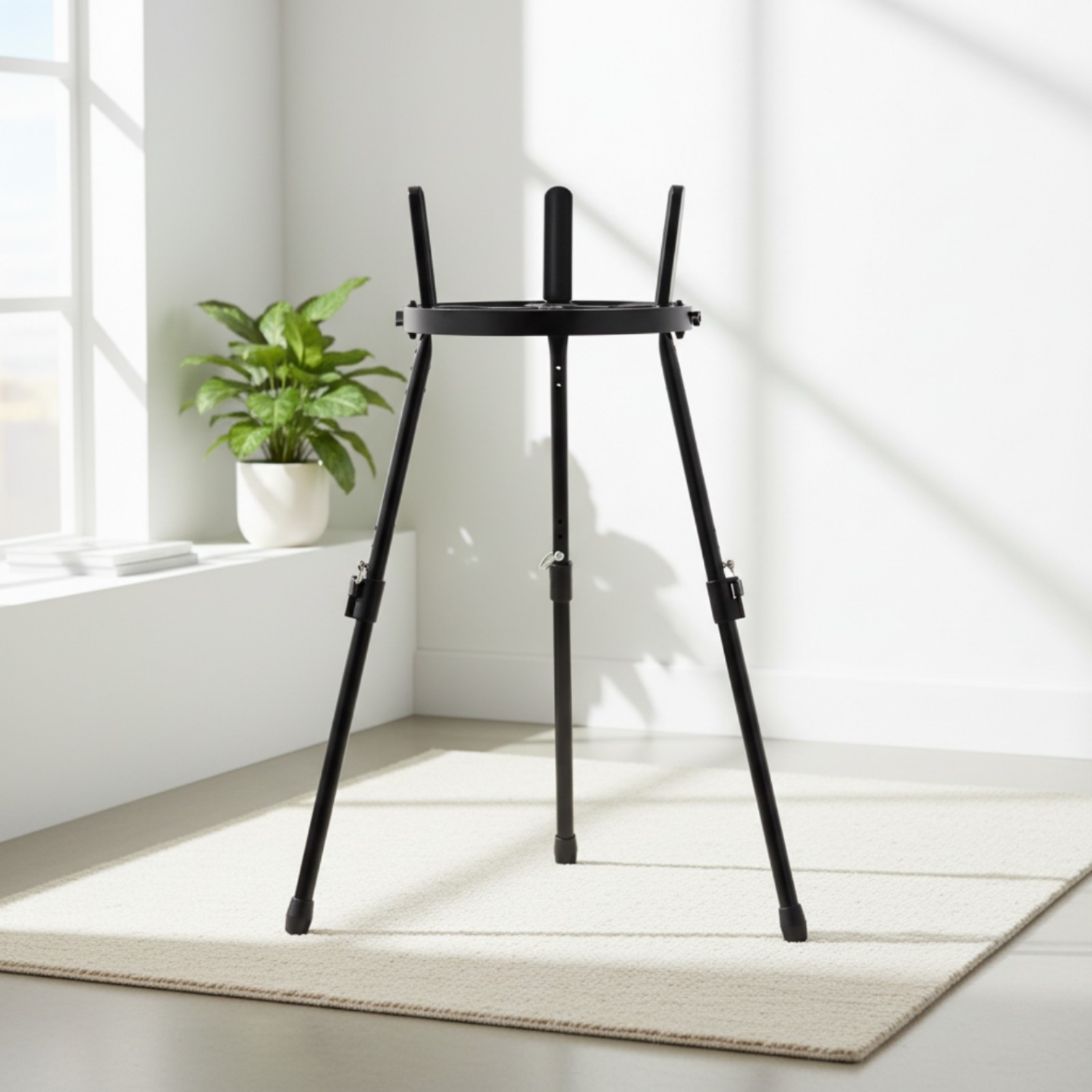 Hand Drum Stand Foldable Instrument Holder Portable